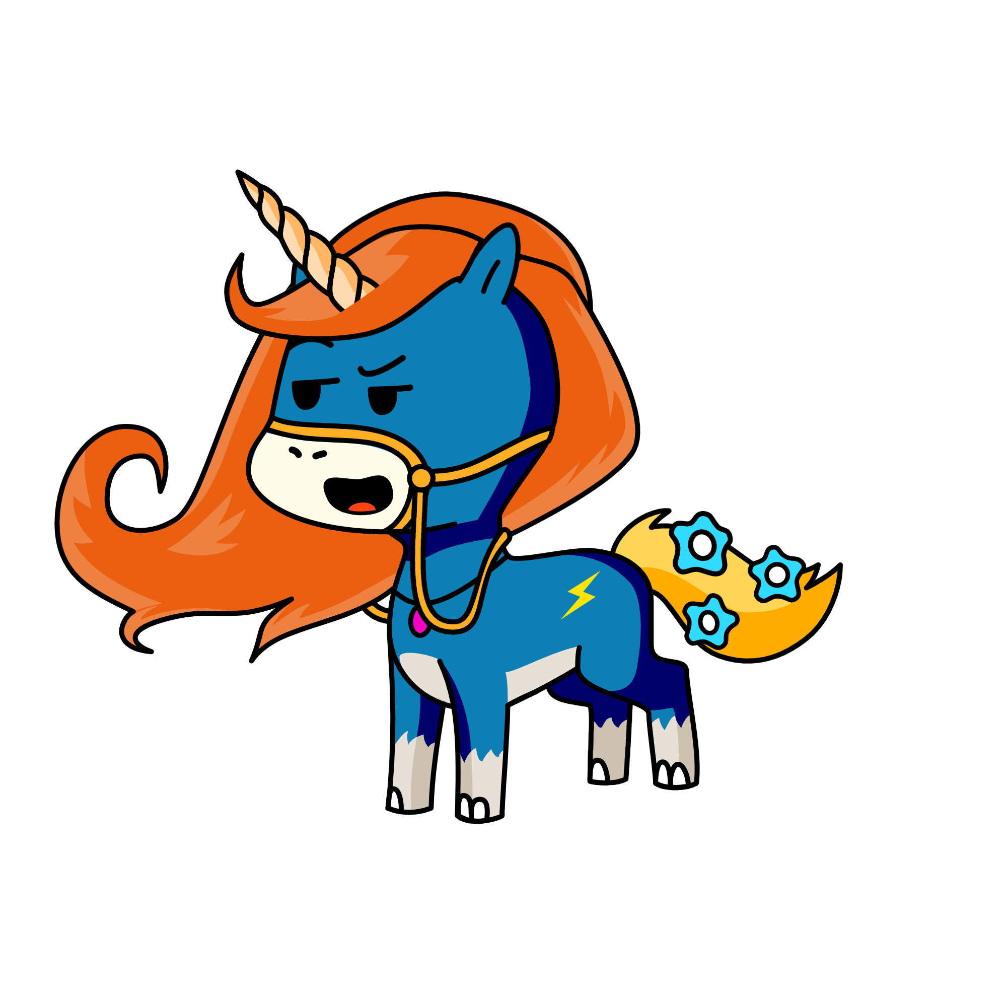 ron ginny, the unicorn