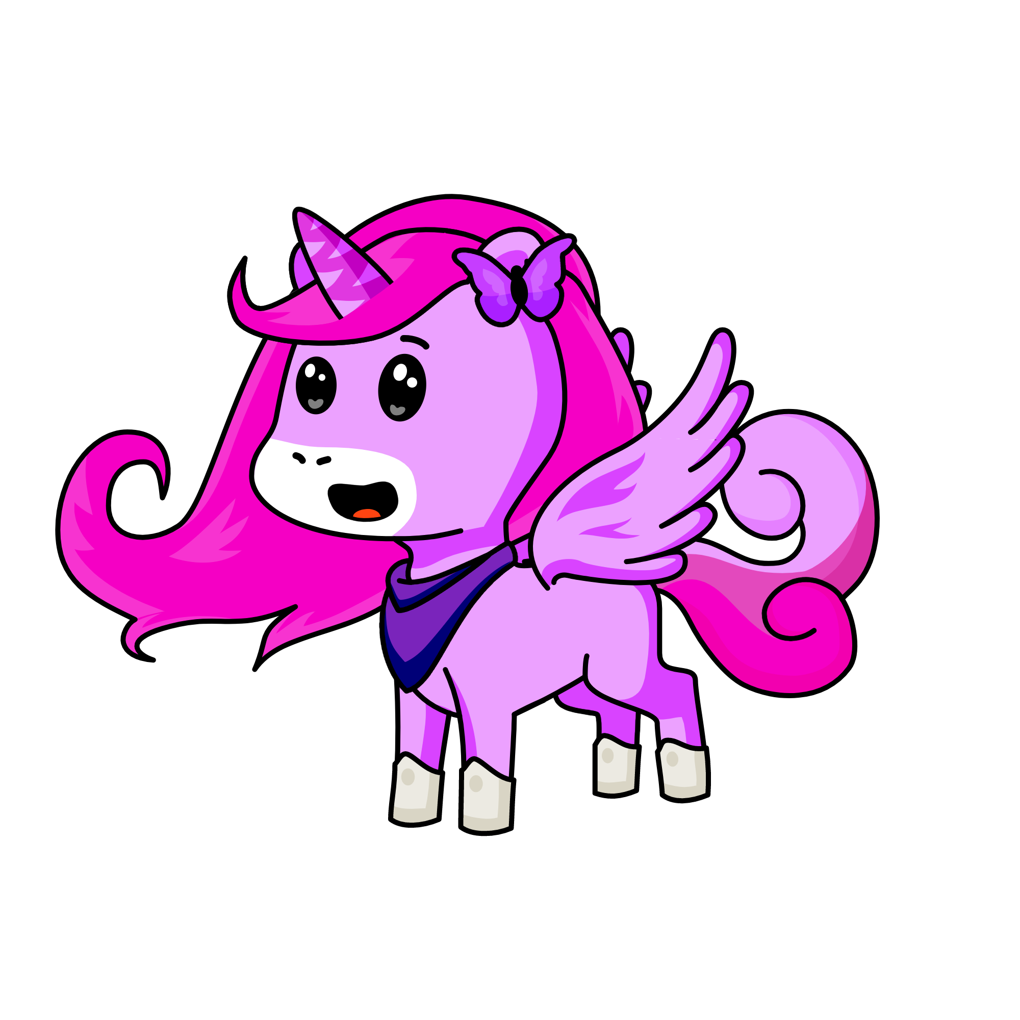 Sugar, the unicorn