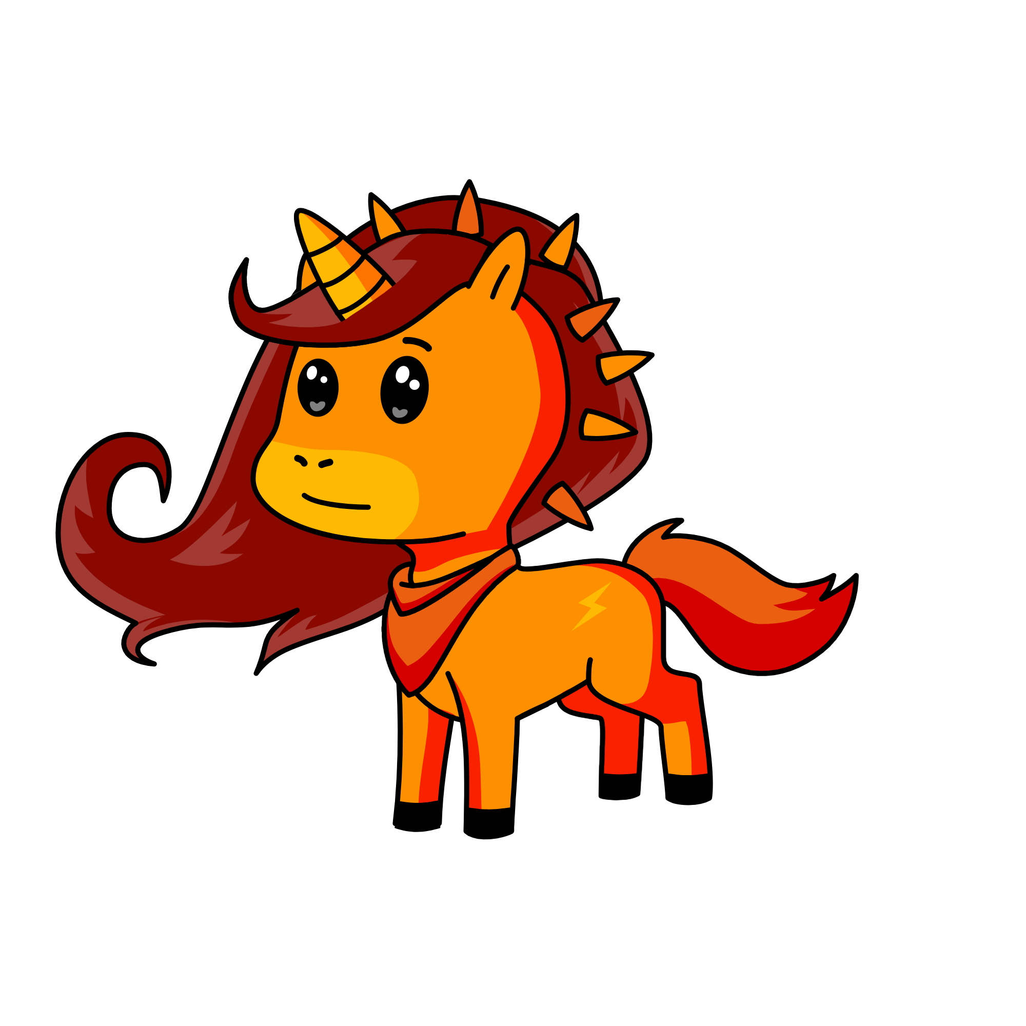 lava queen, the unicorn