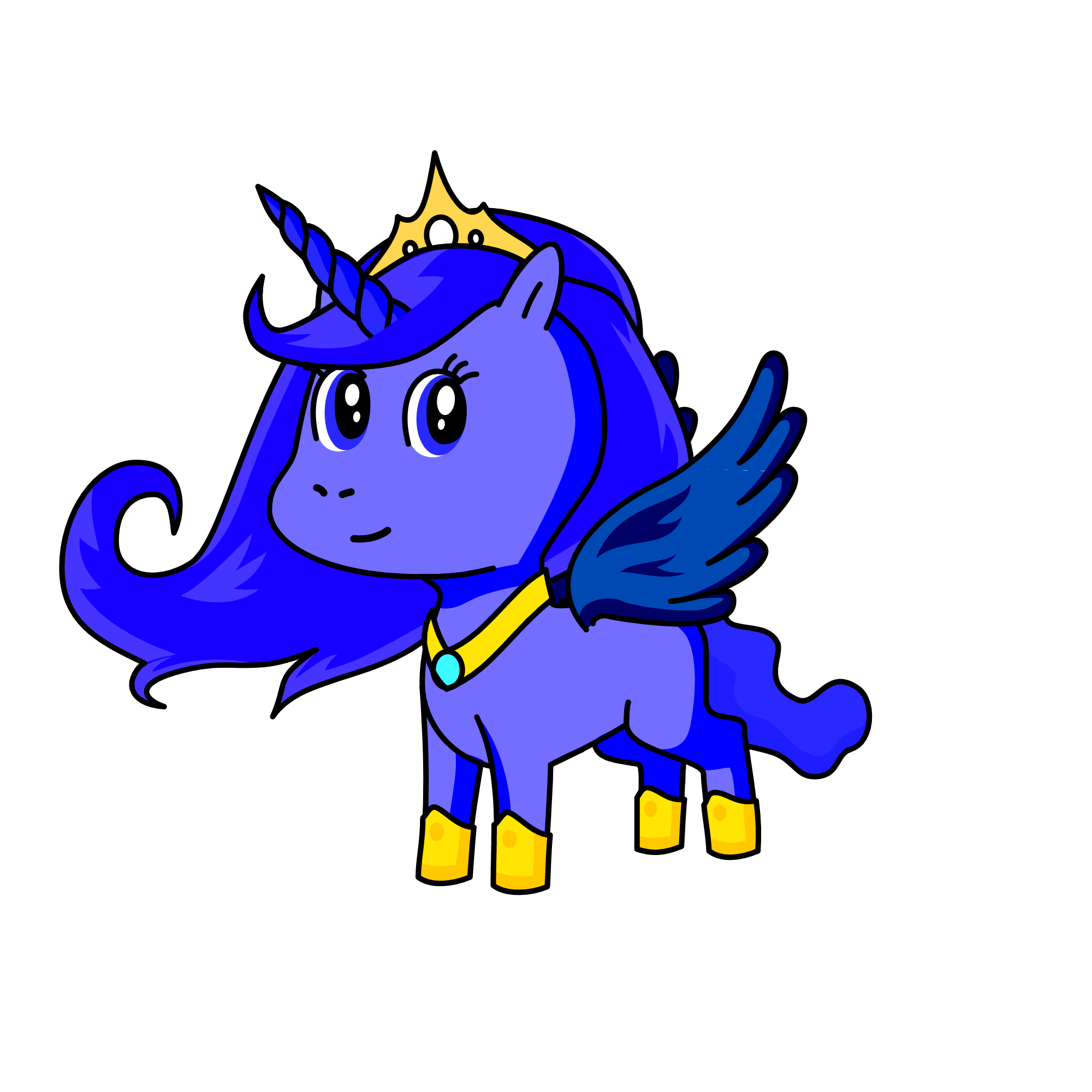LUNA, the unicorn