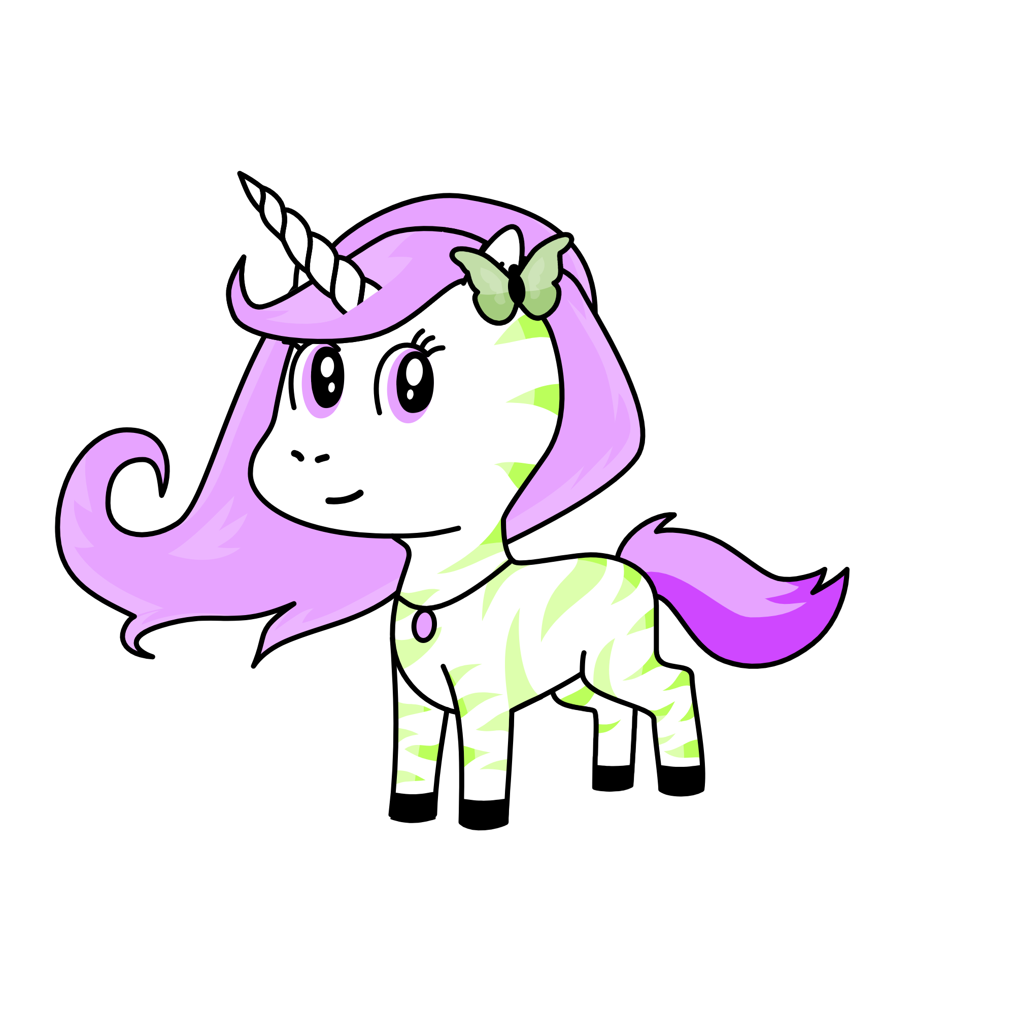 Lilac, the unicorn