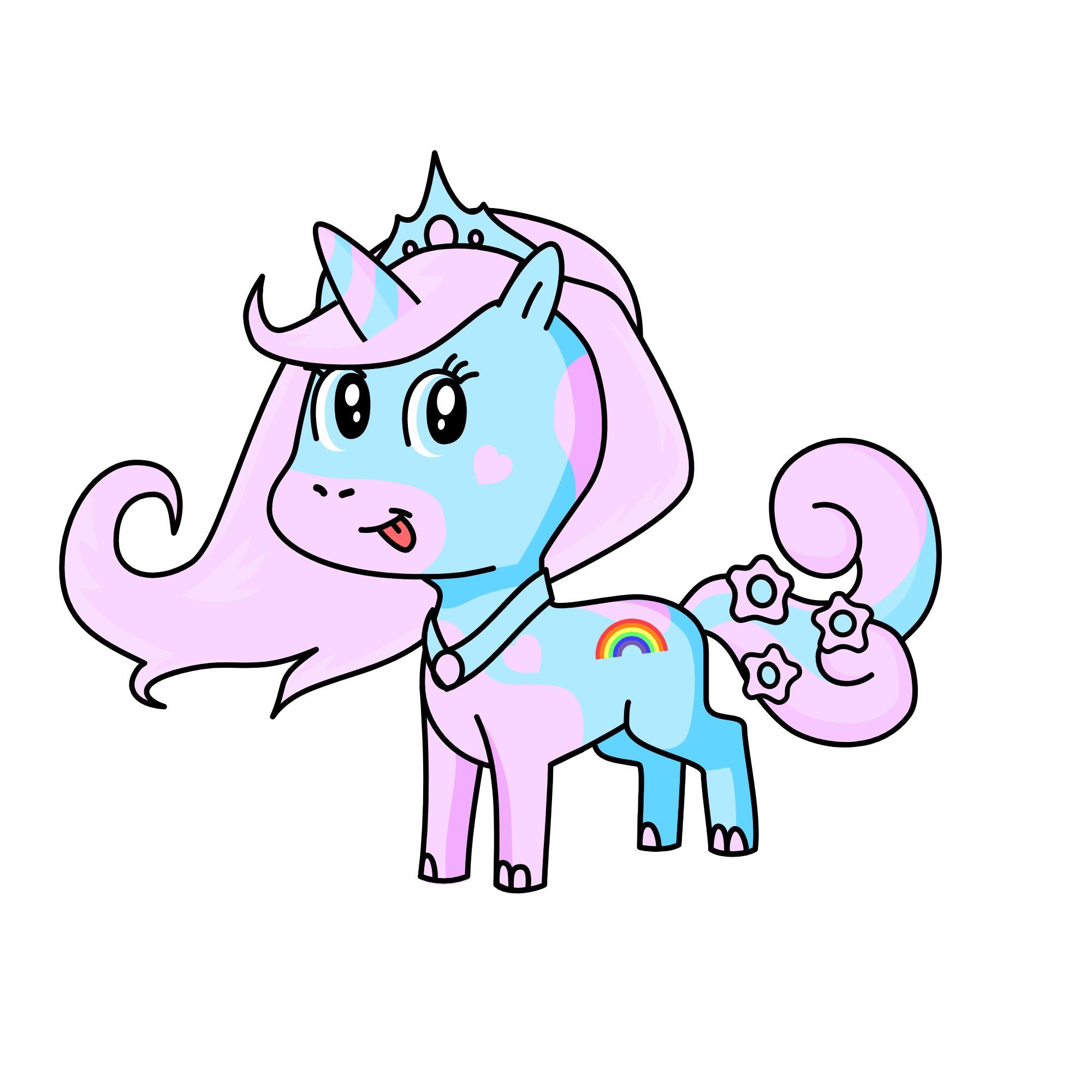 Cotton Candy, the unicorn