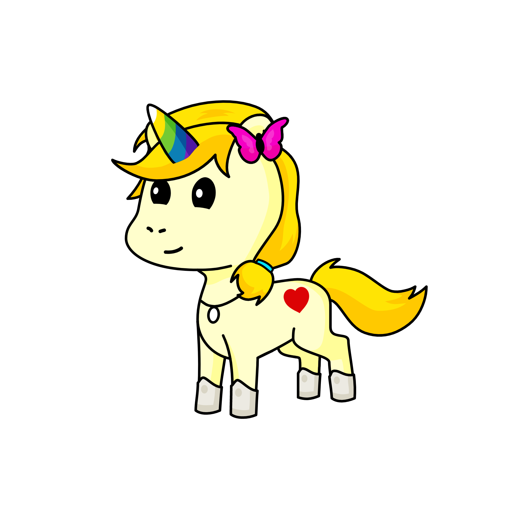 simple girl, the unicorn