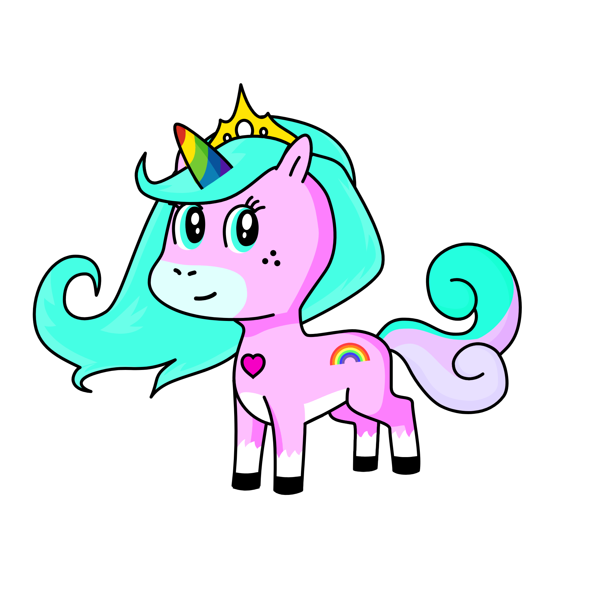 Ariel, the unicorn