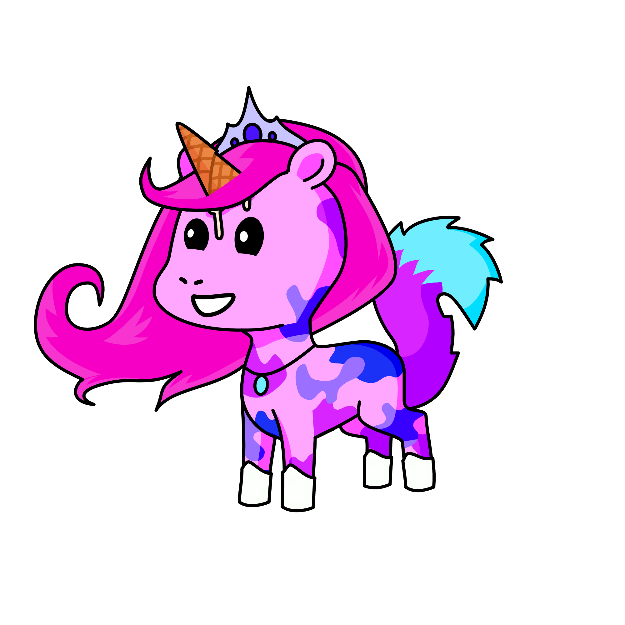 candy, the unicorn