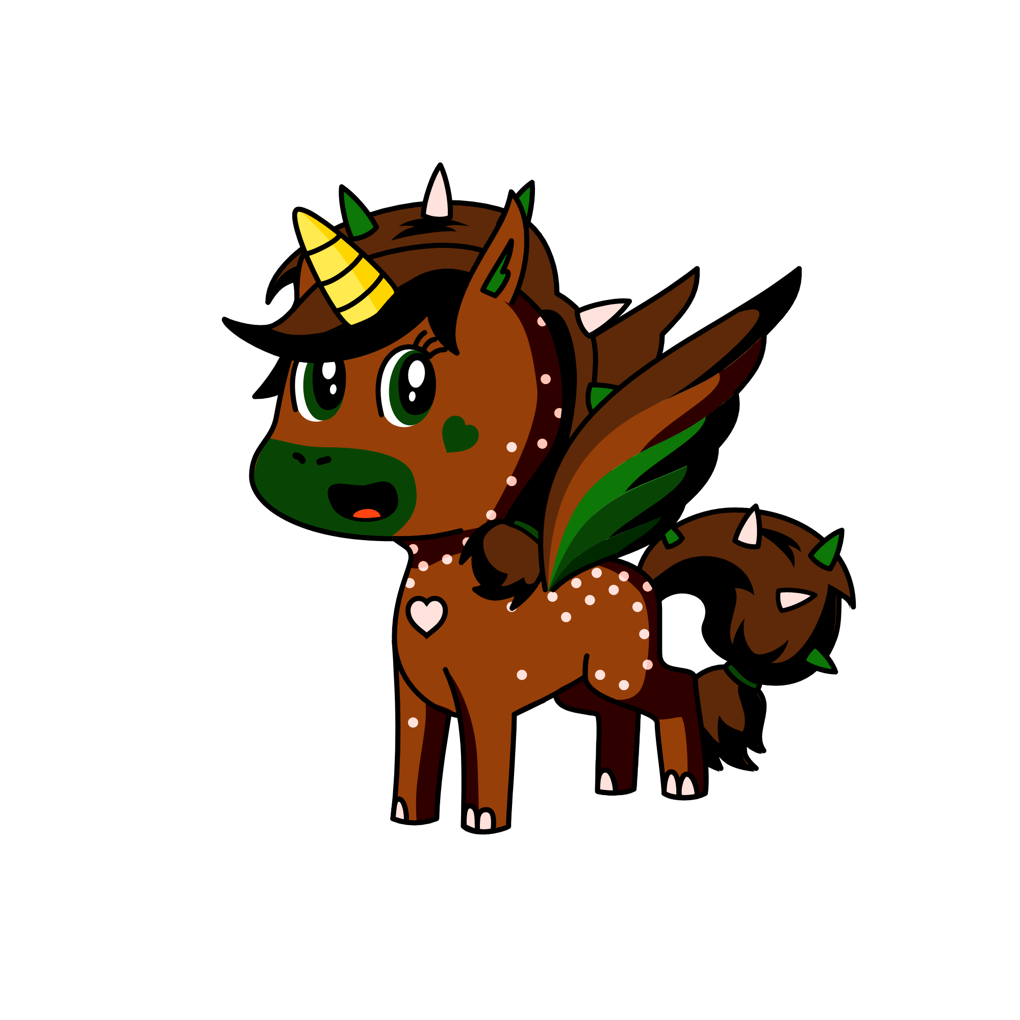 Cherry Blossom, the unicorn