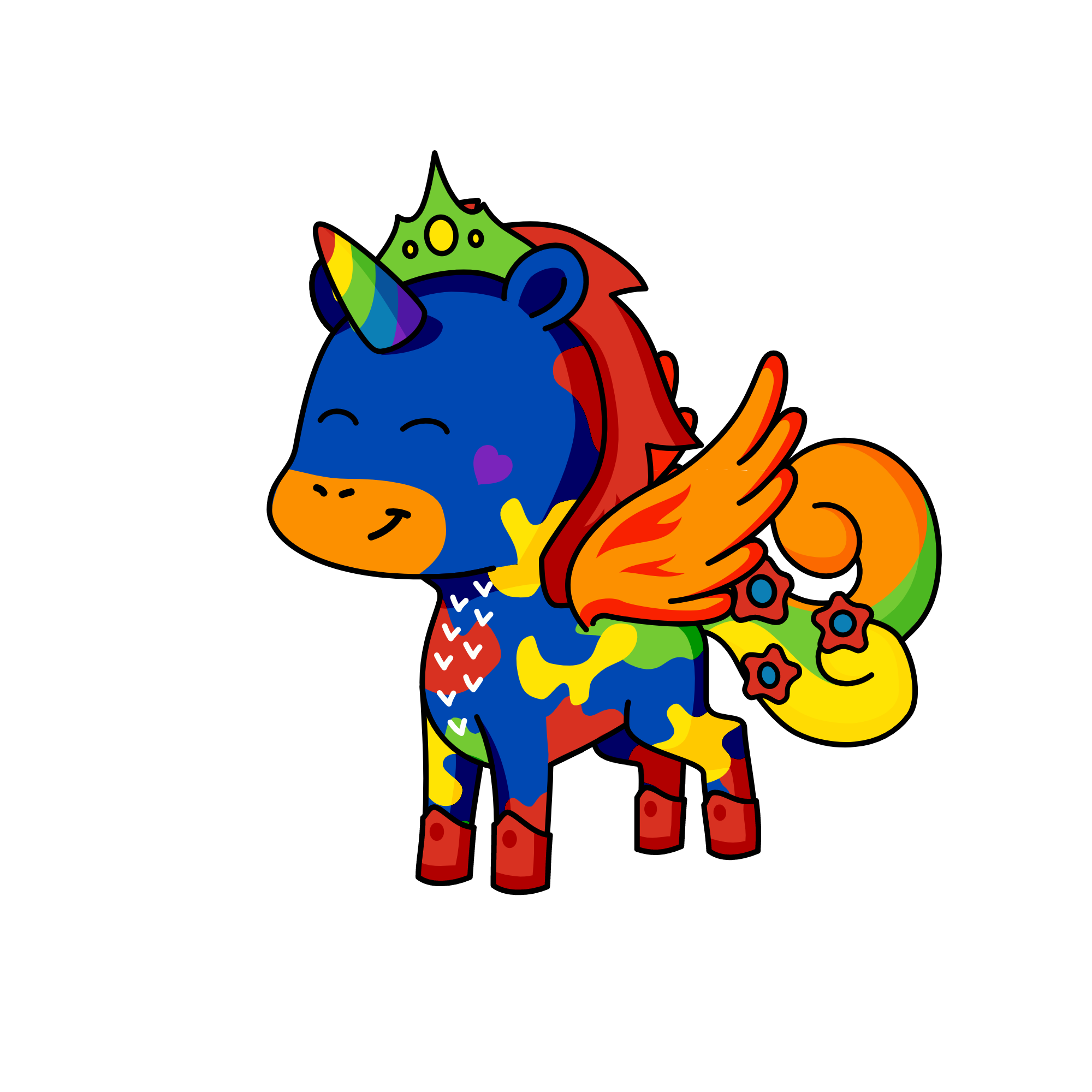 gay pride!, the unicorn