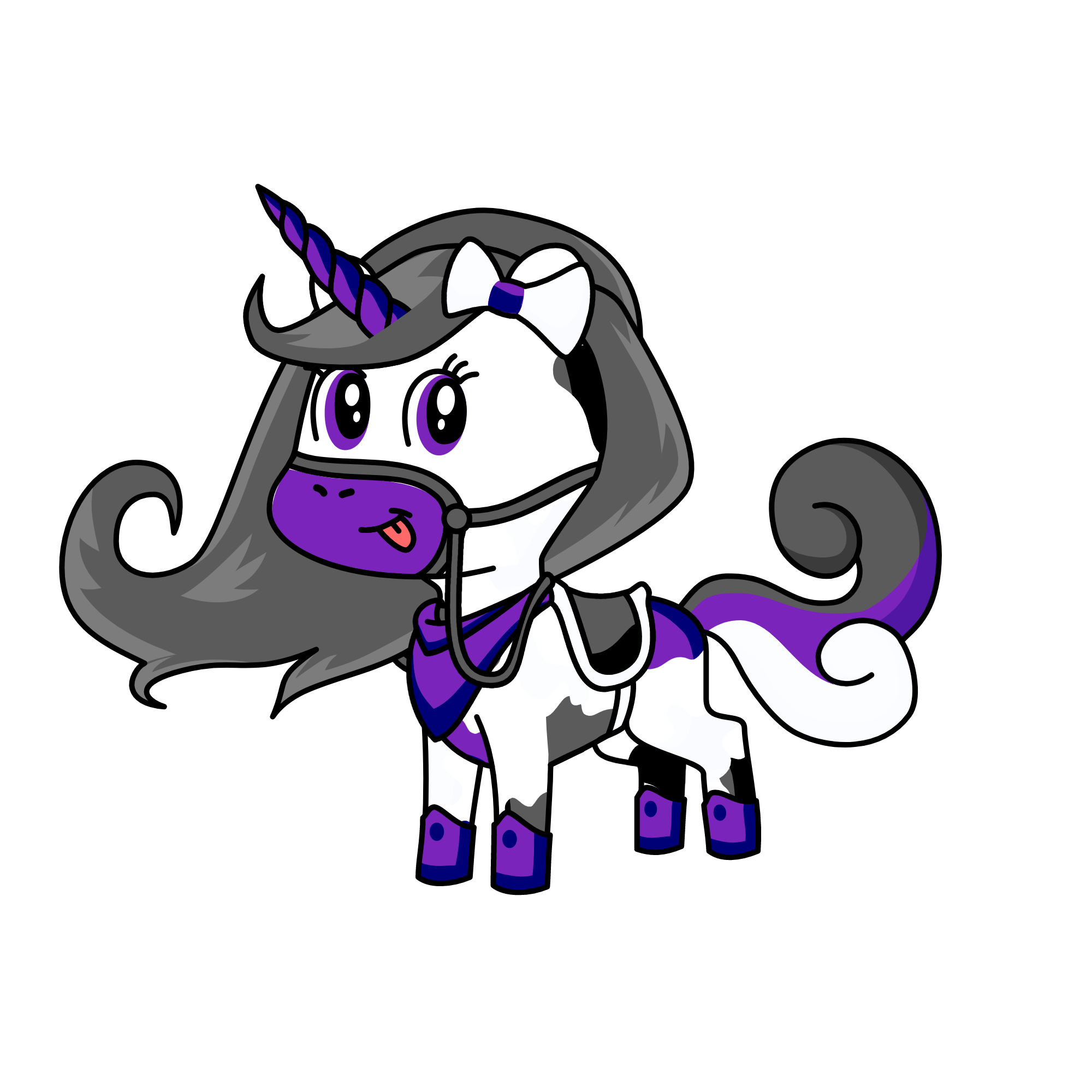 asexual pride!, the unicorn