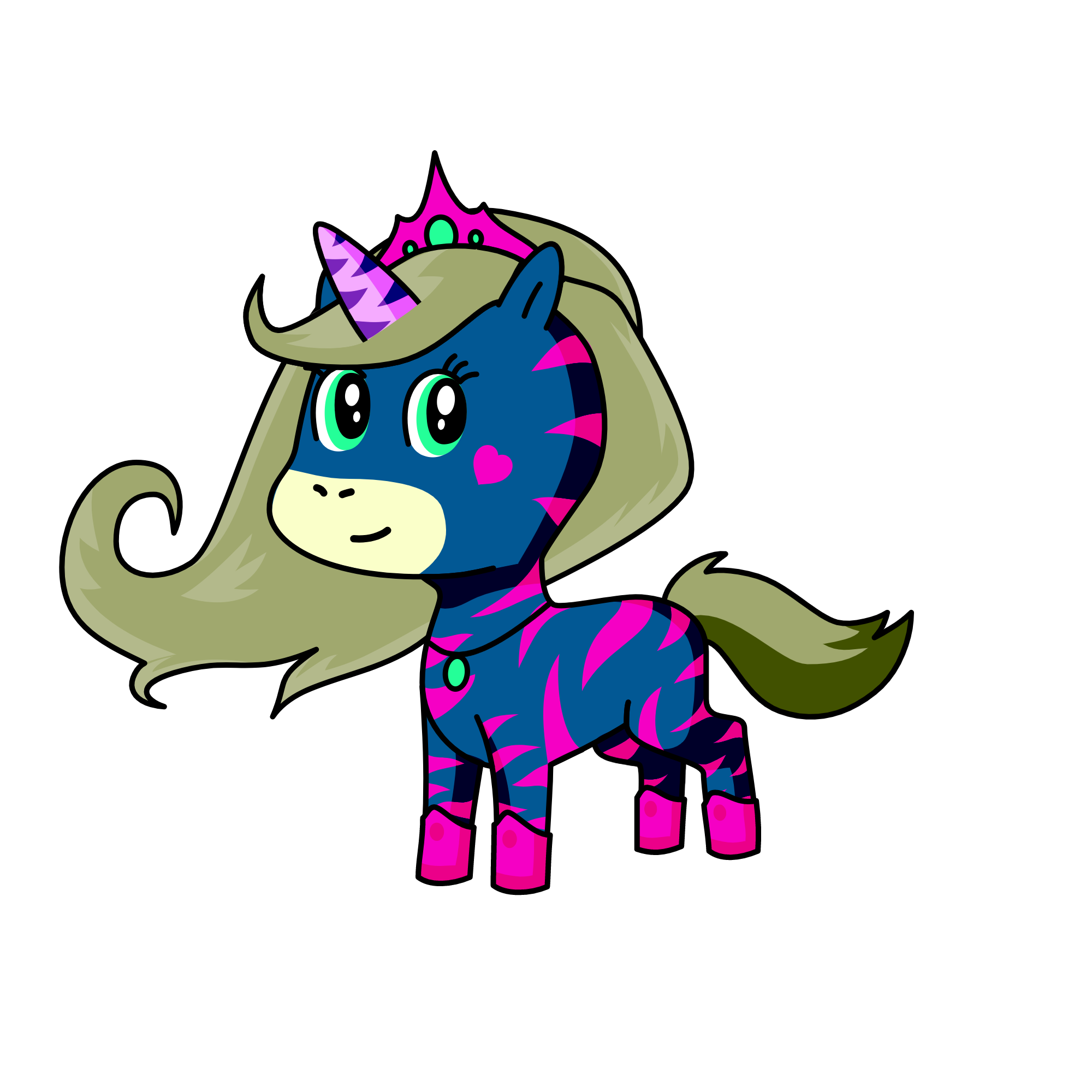 Gram, the unicorn
