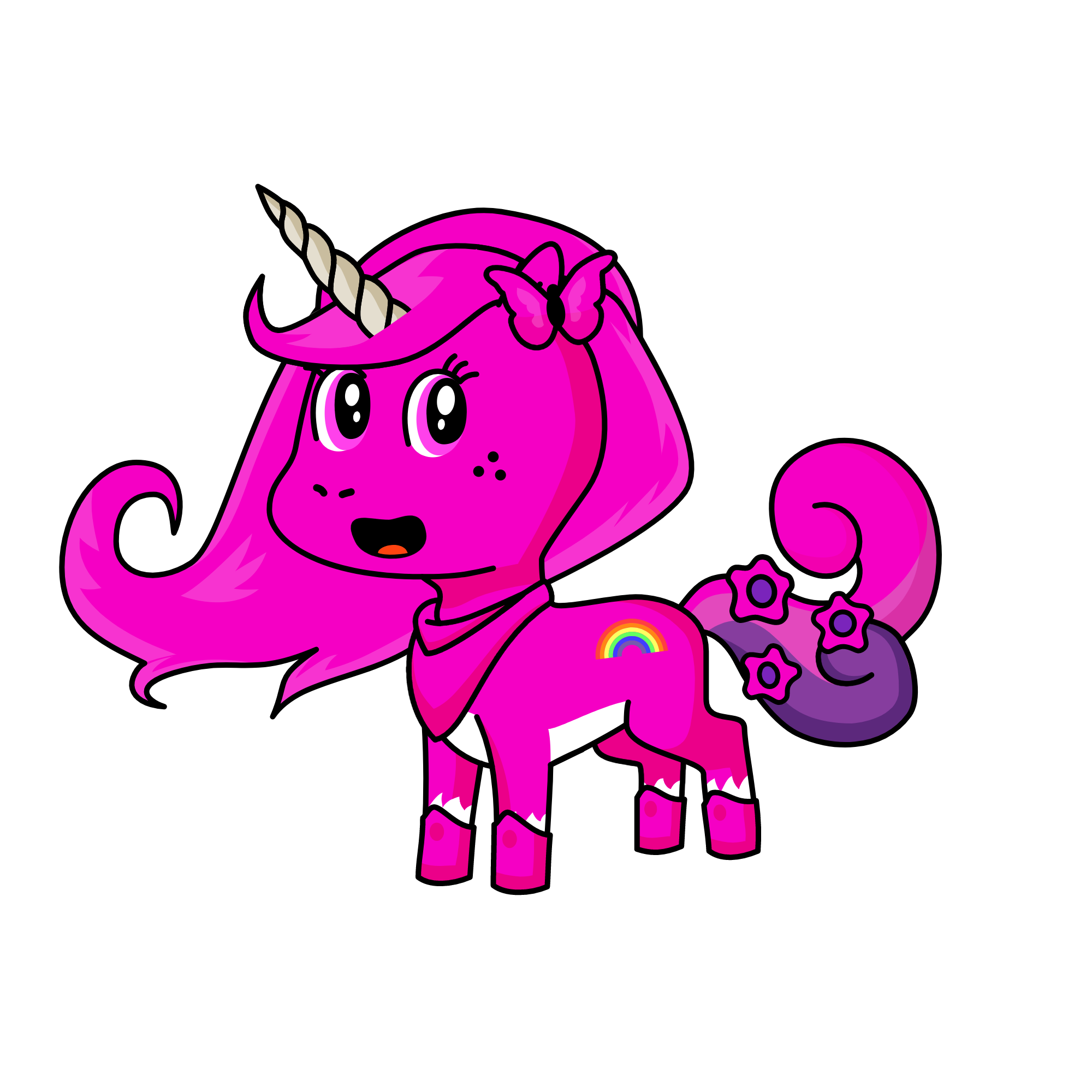 Strawberry ShortCake, the unicorn