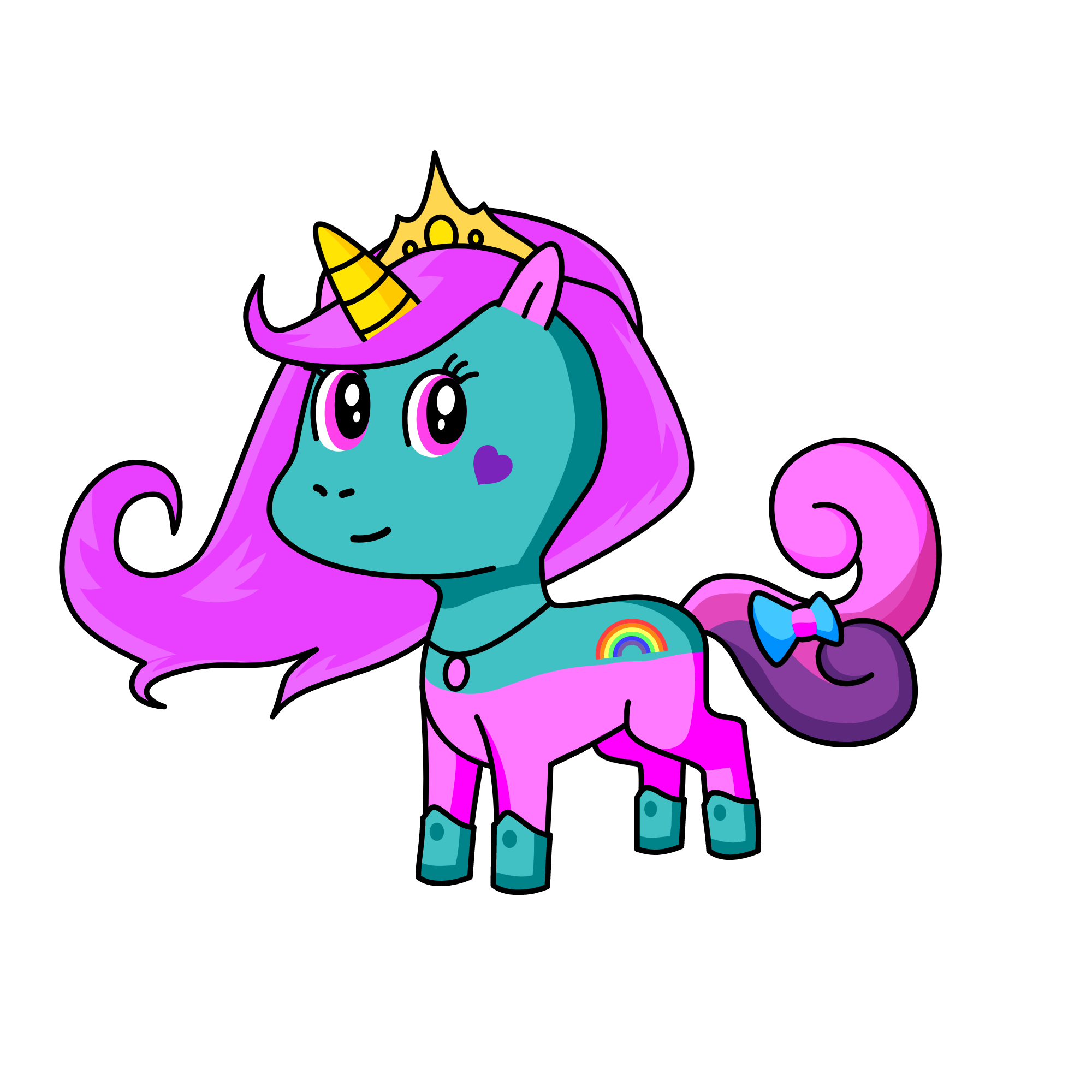 princes yay, the unicorn