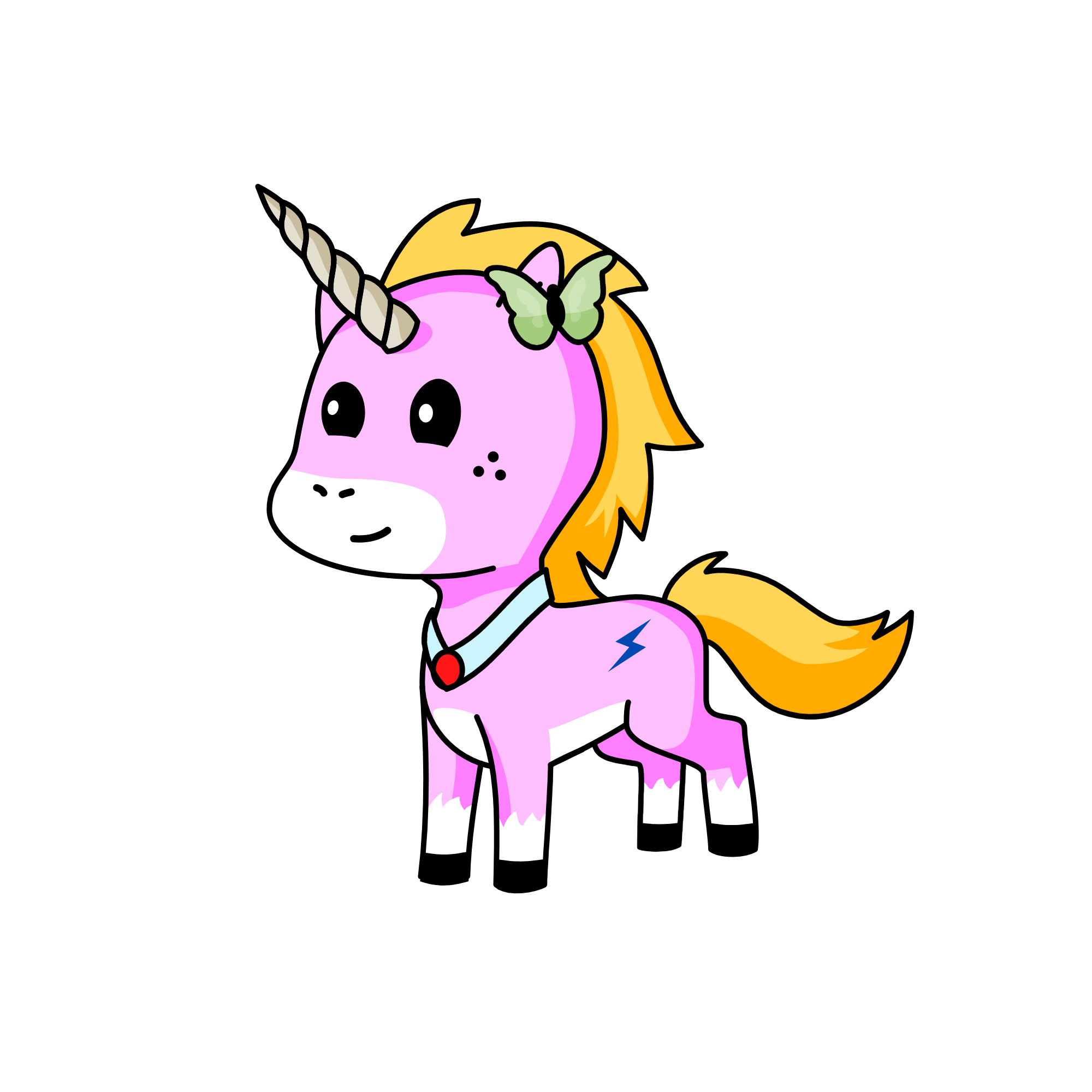 bow-bow, the unicorn