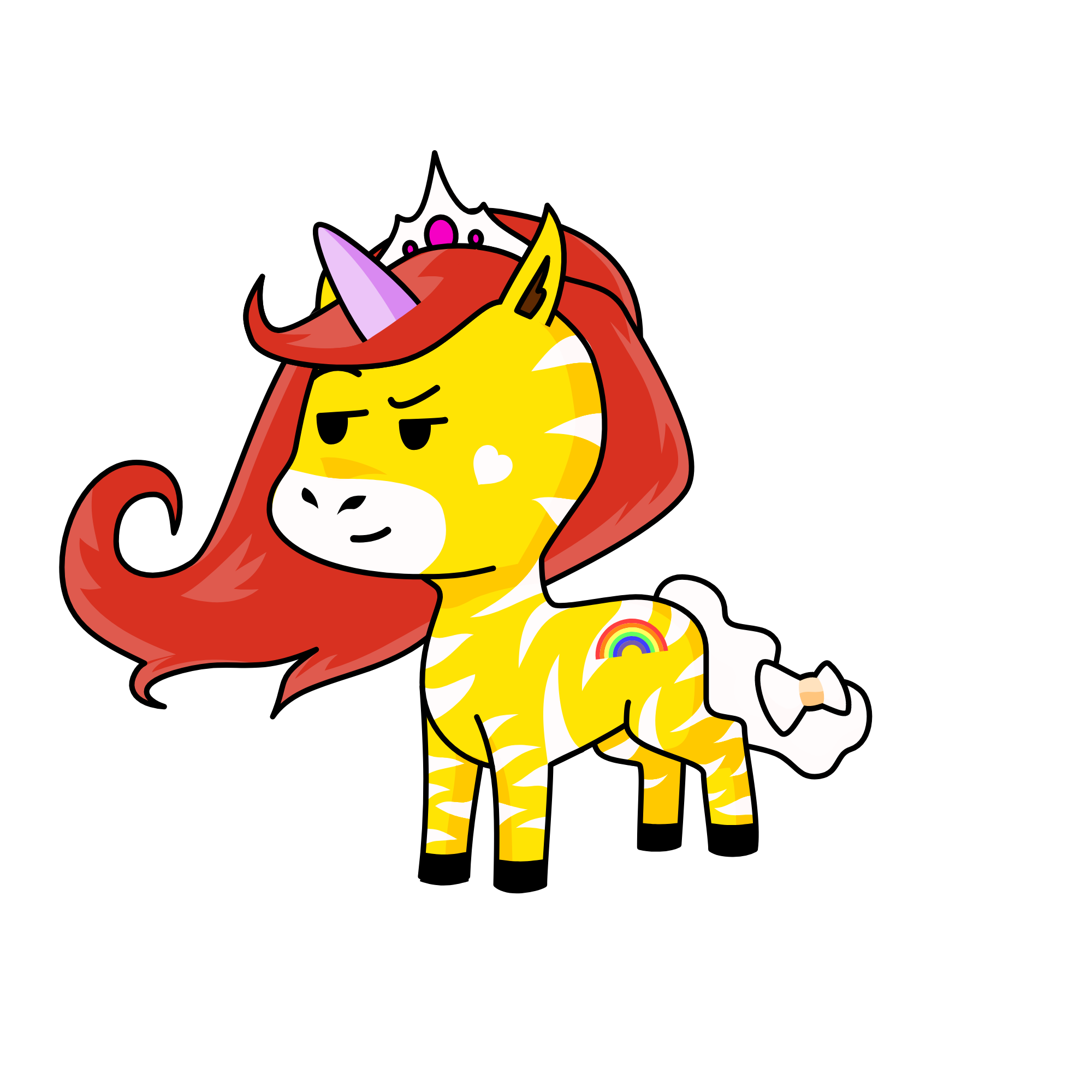 7654d67ec54yre7, the unicorn