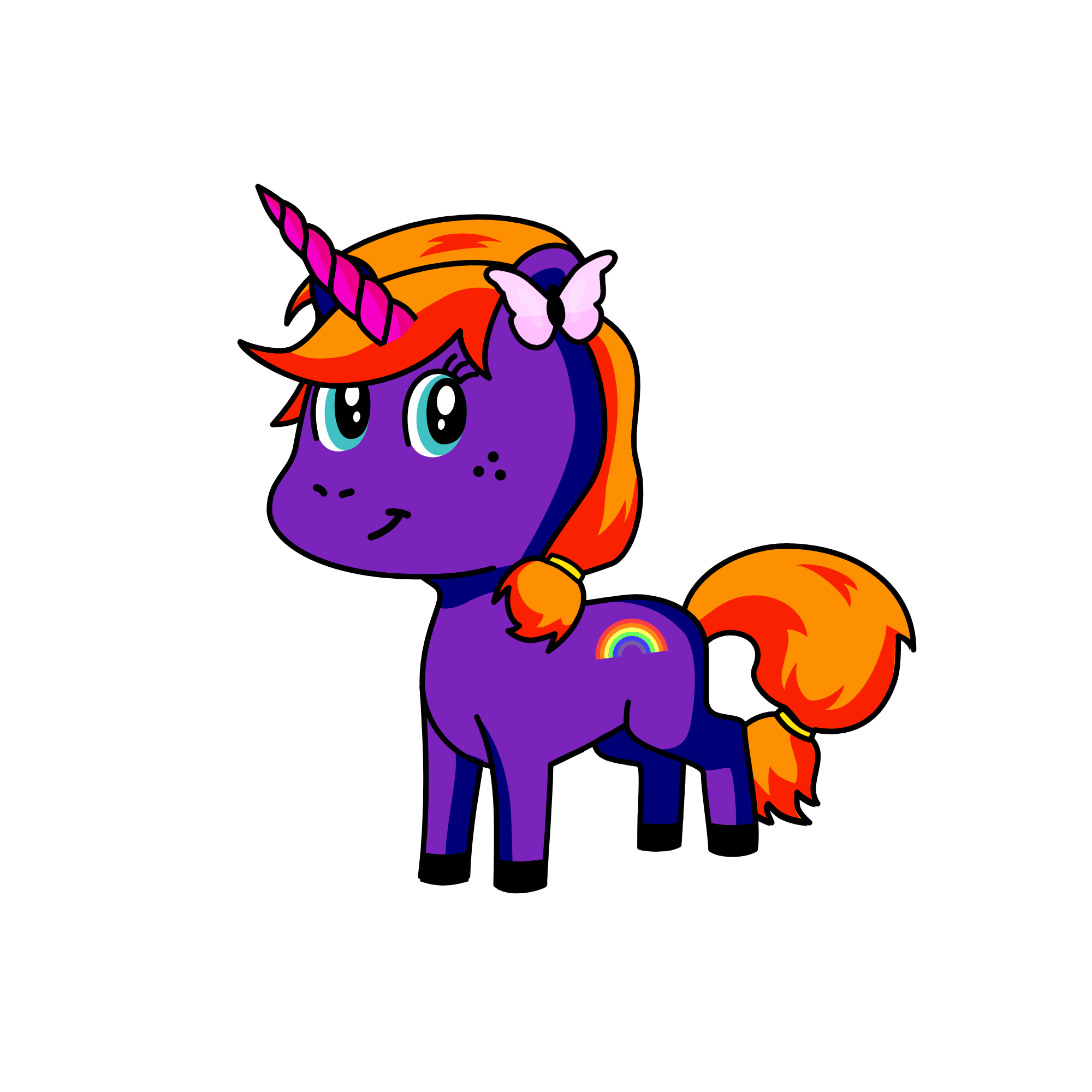 Hana, the unicorn