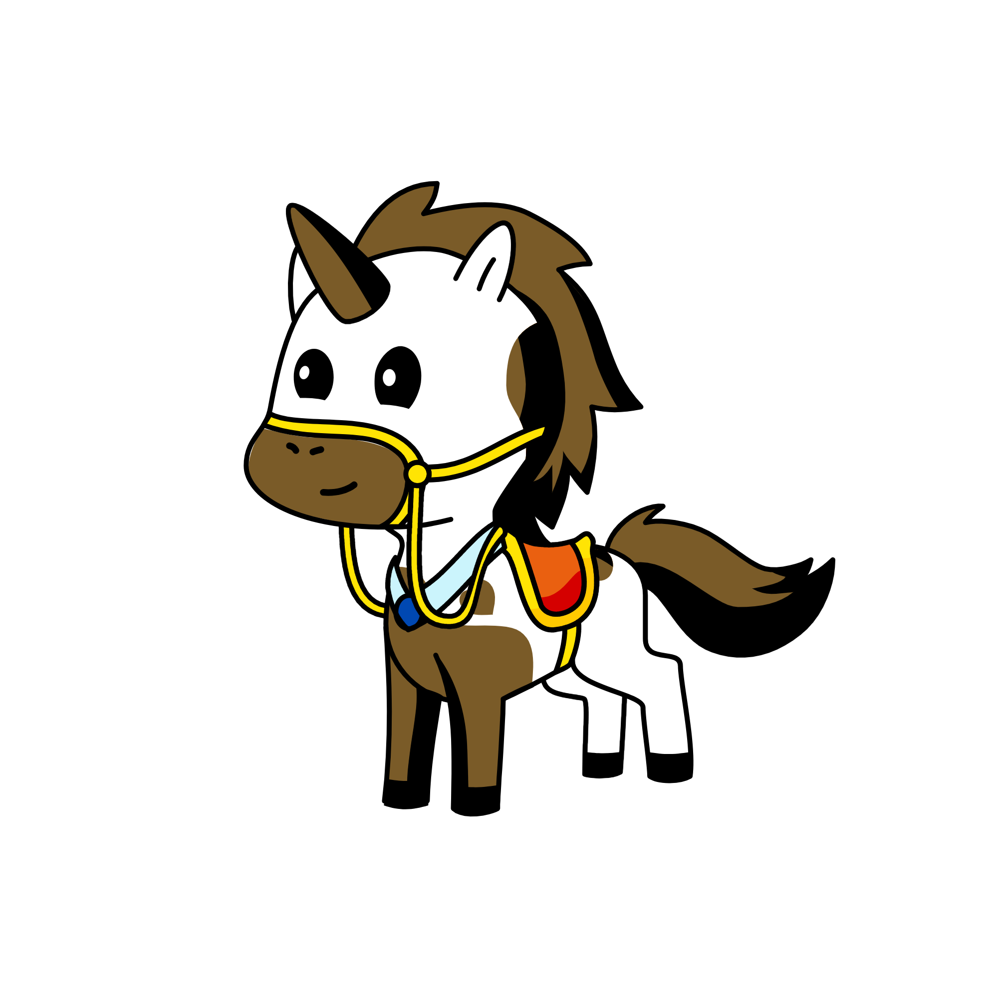 Racer, the unicorn