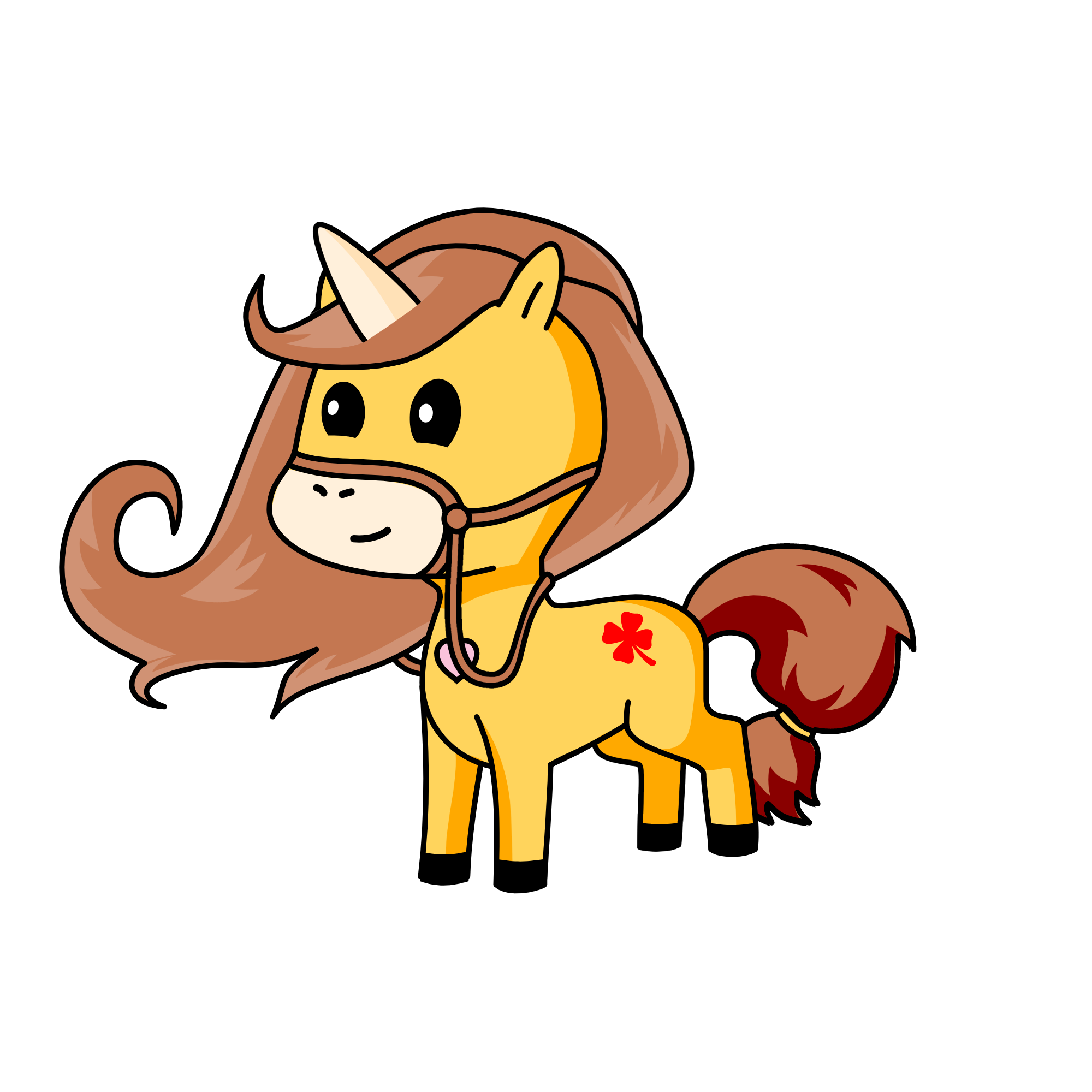 Pancake, the unicorn