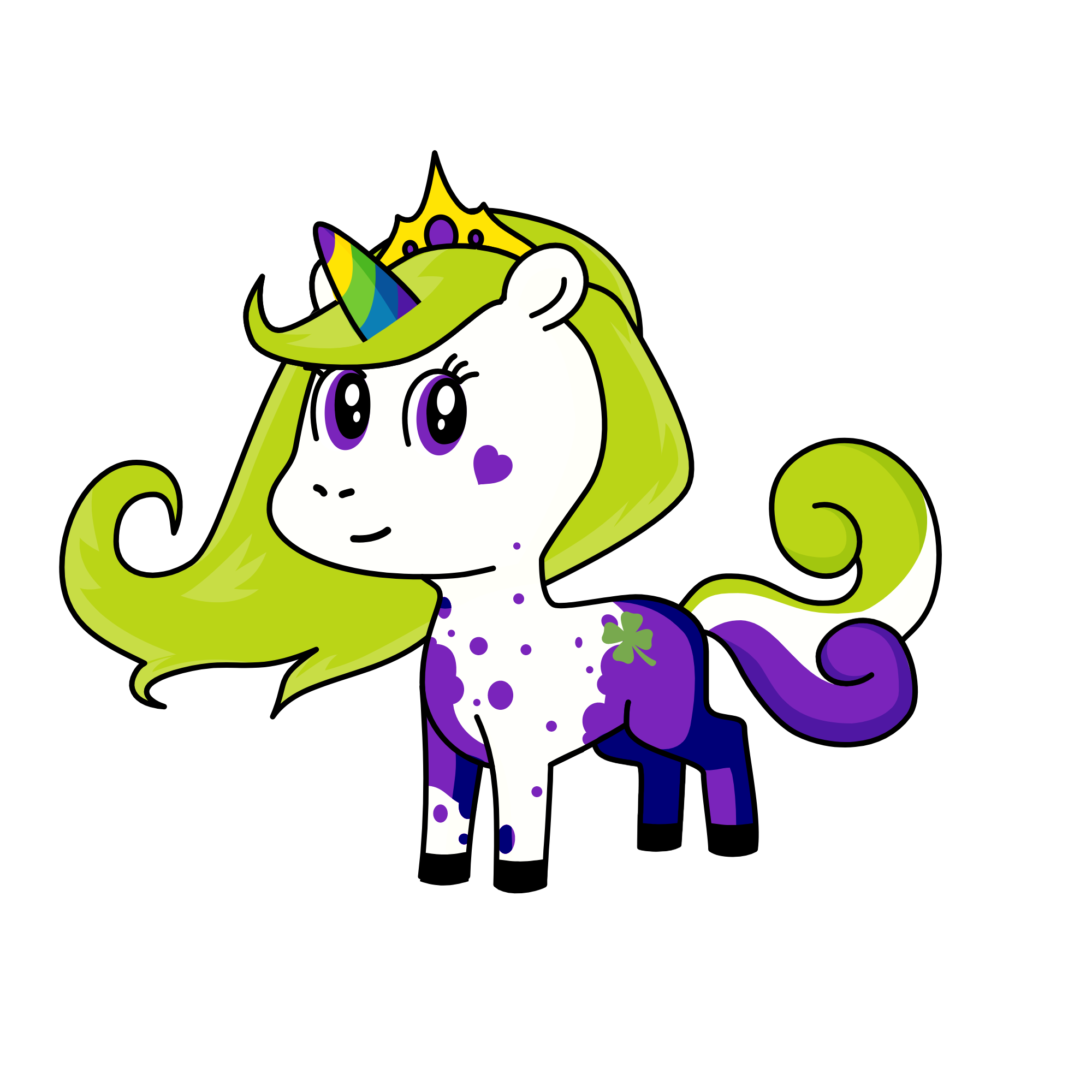 lovely💜, the unicorn