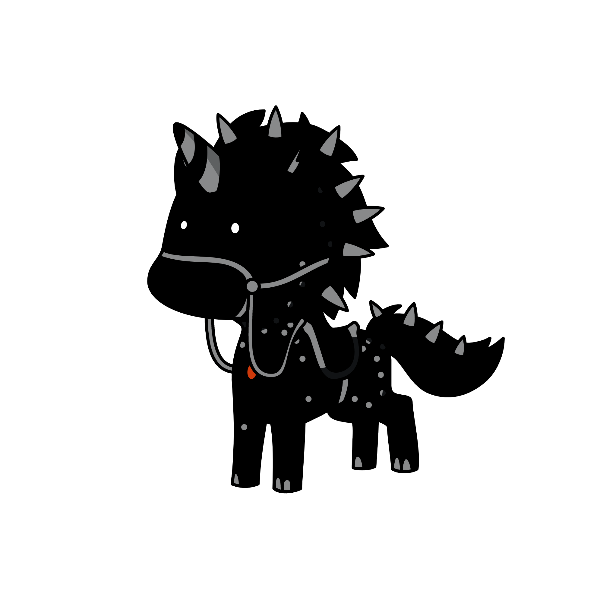 DEATH COMING, the unicorn