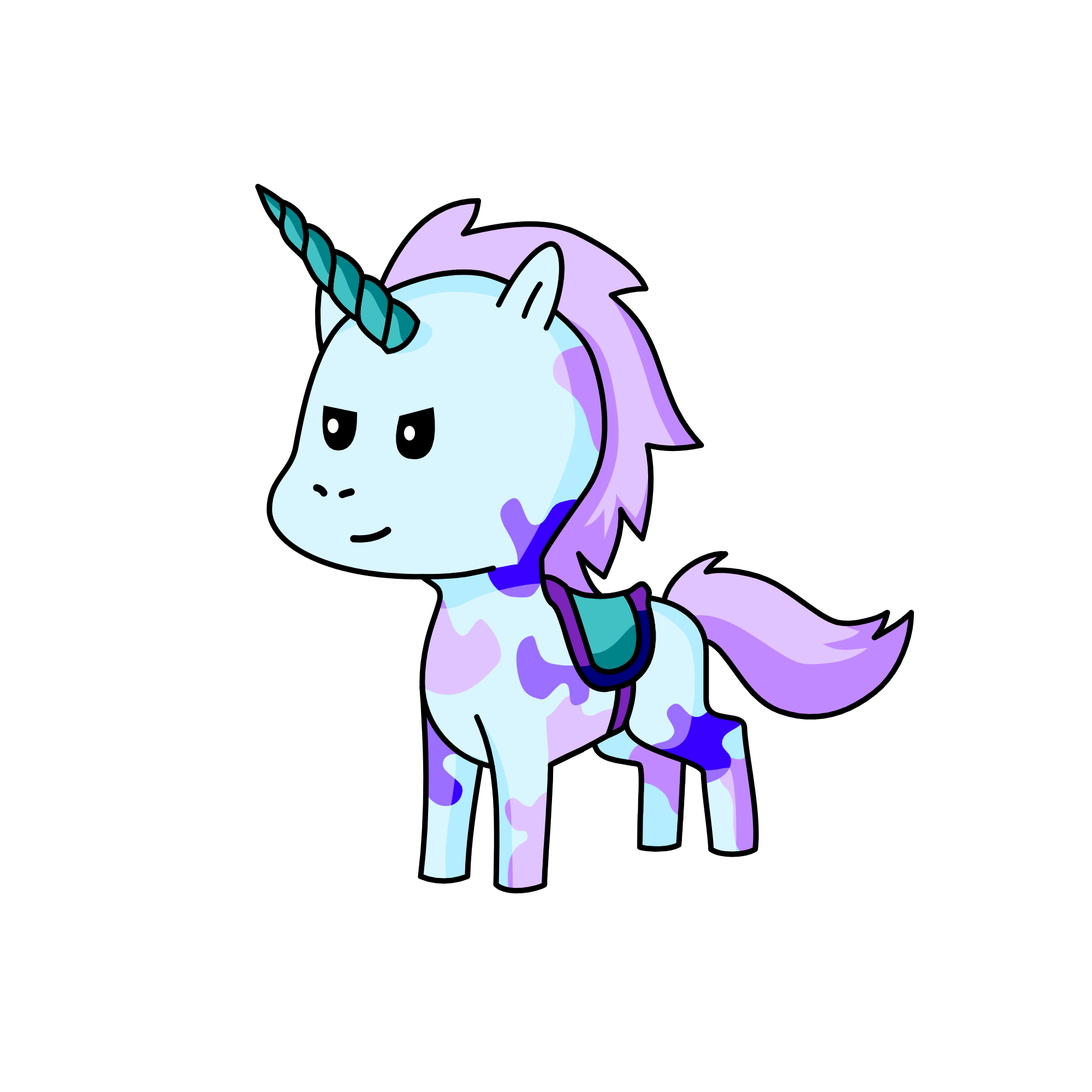 Snow, the unicorn