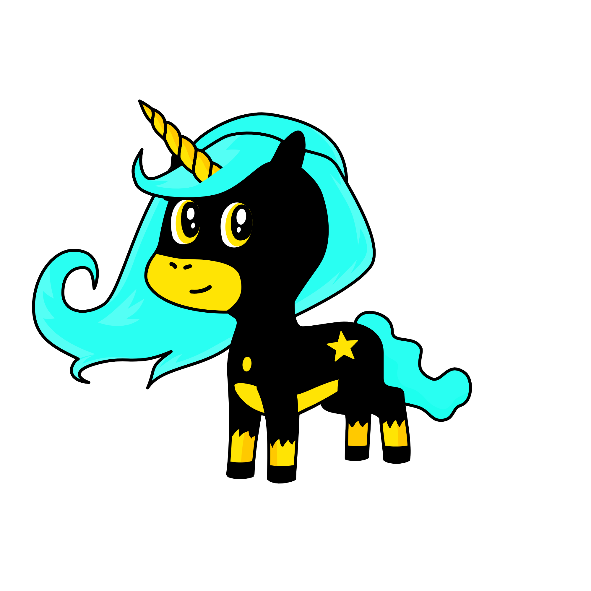 NightSky, the unicorn
