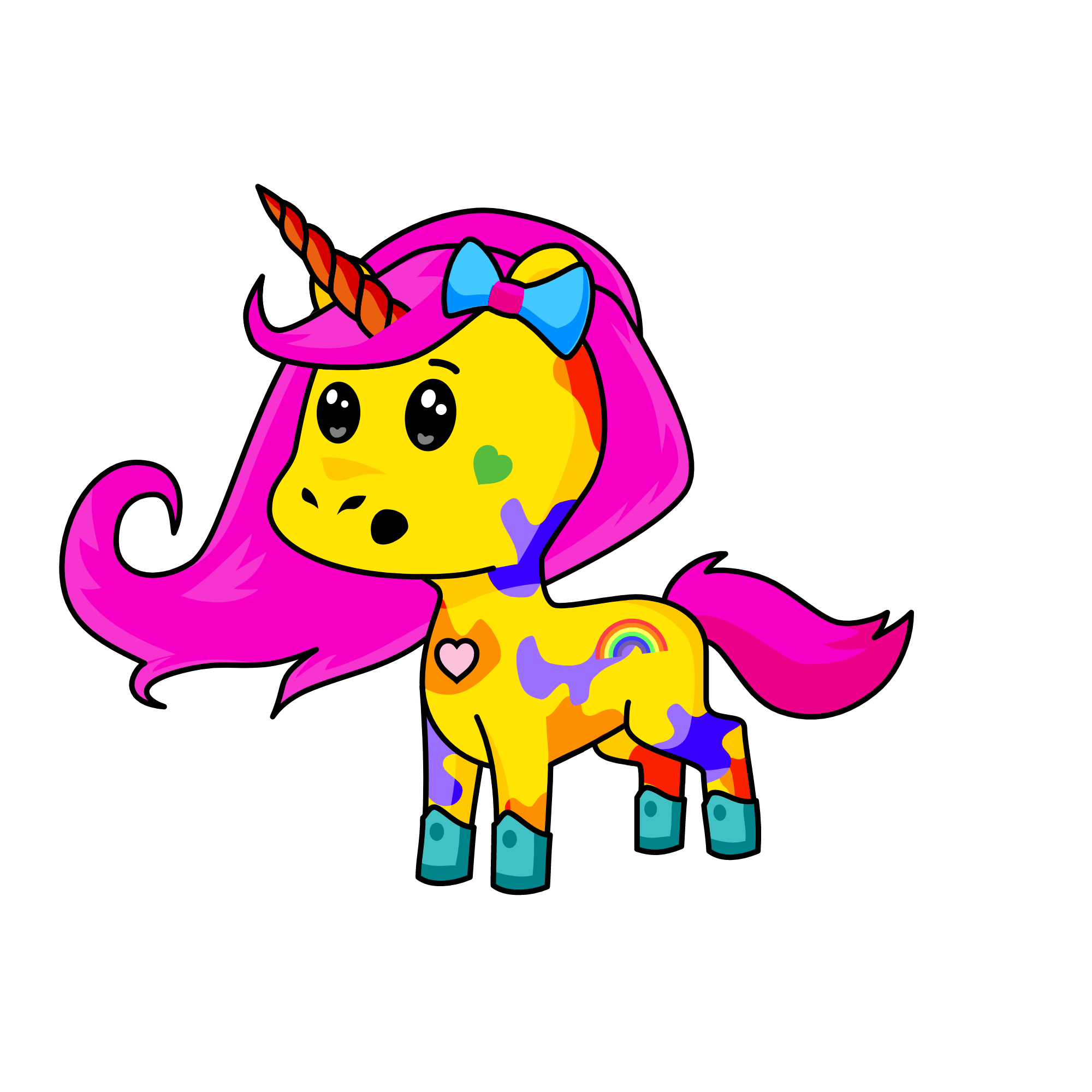 belle, the unicorn