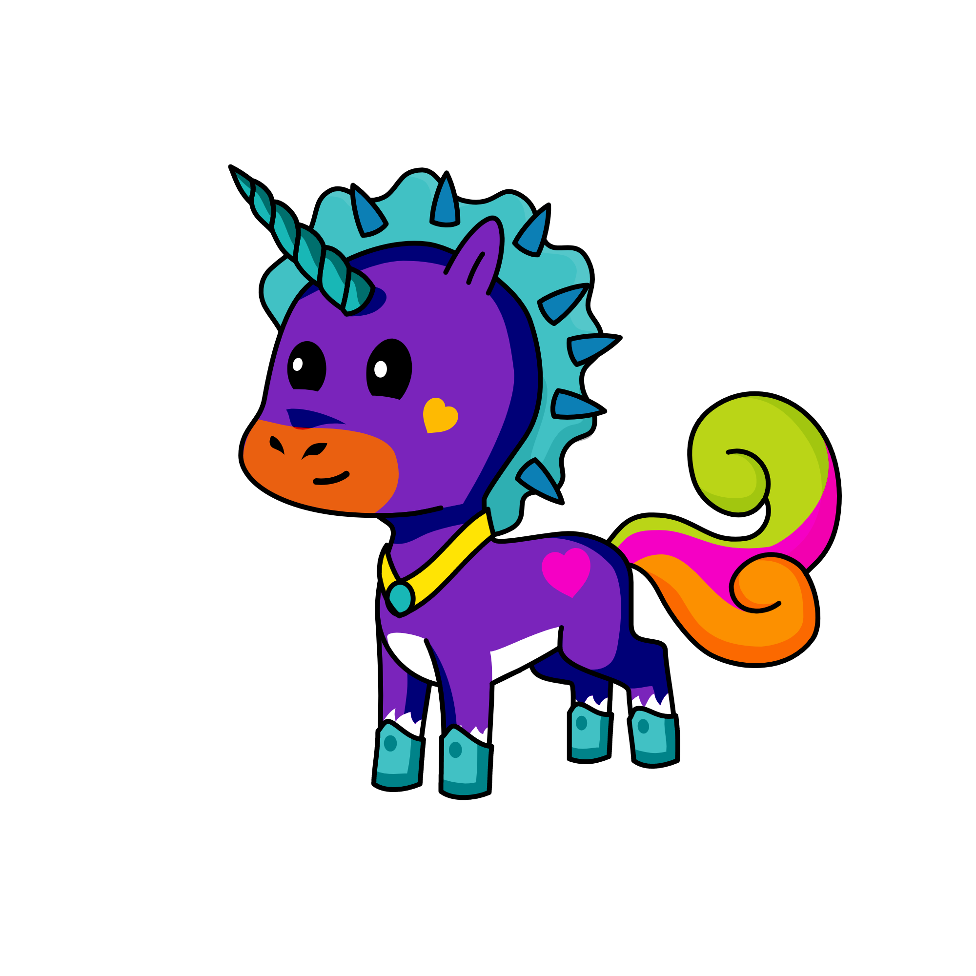 abcdefghijklmnopqrstuvwxyz, the unicorn