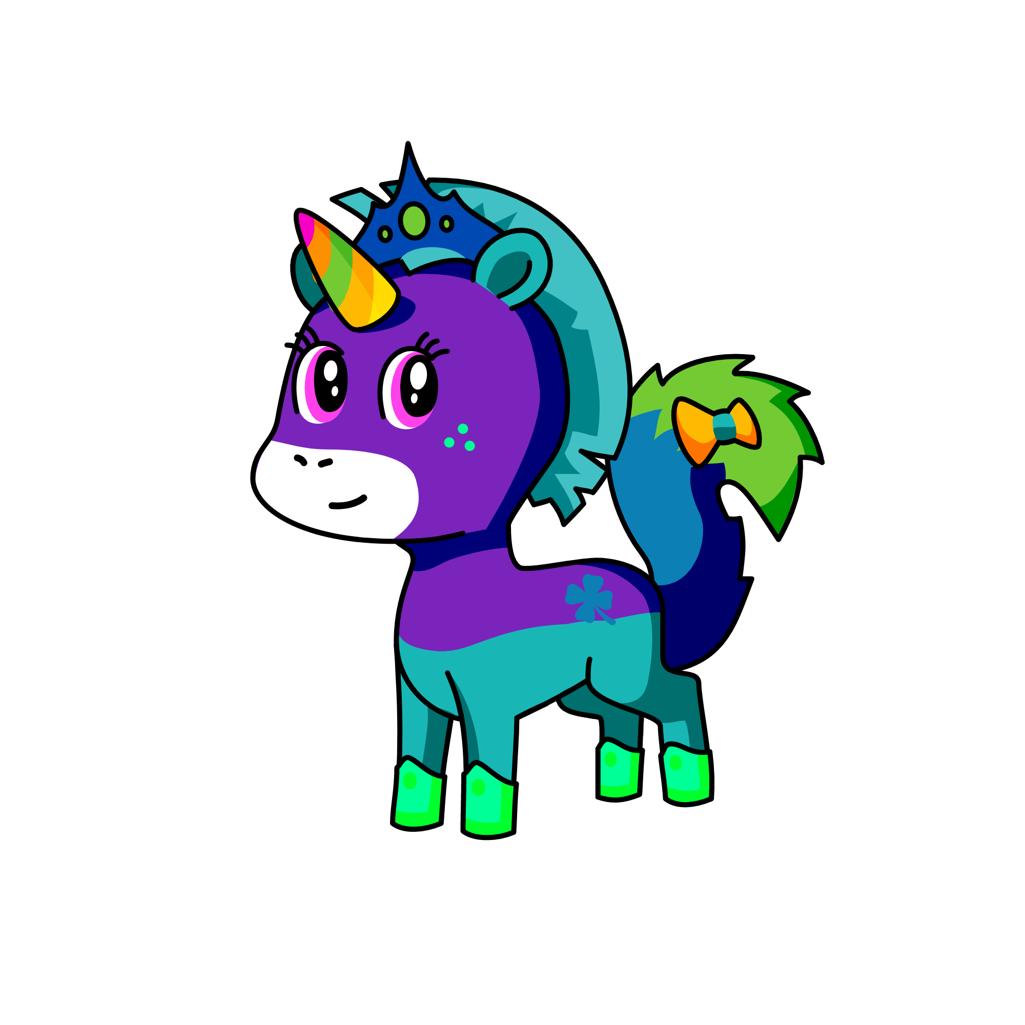 Queen, the unicorn