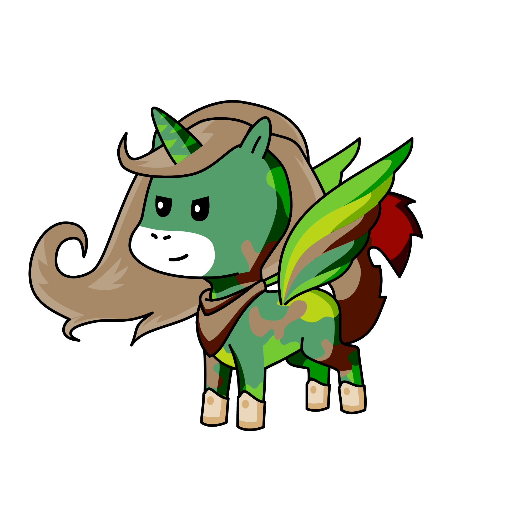 Warrior, the unicorn