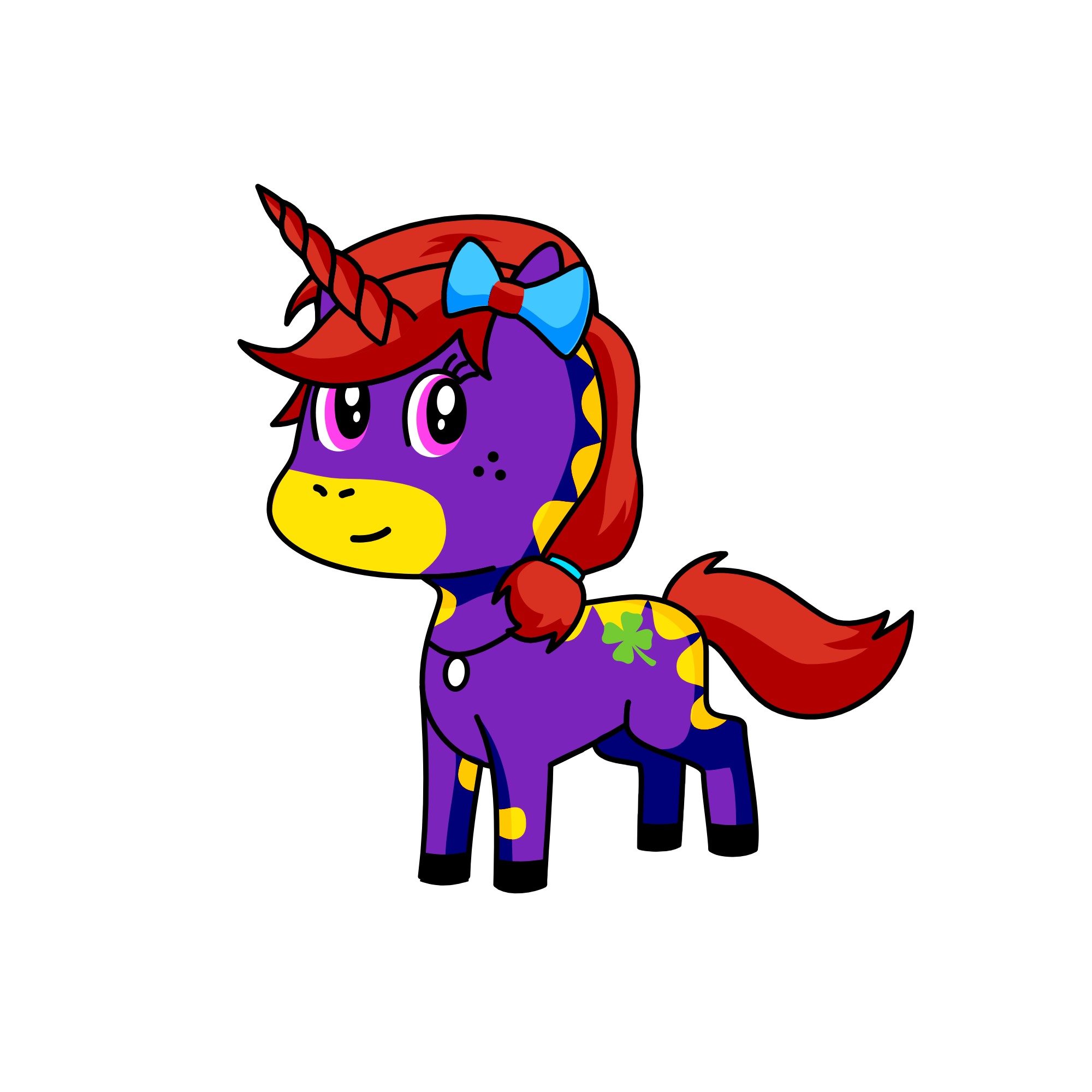 vnymklgtfxc, the unicorn
