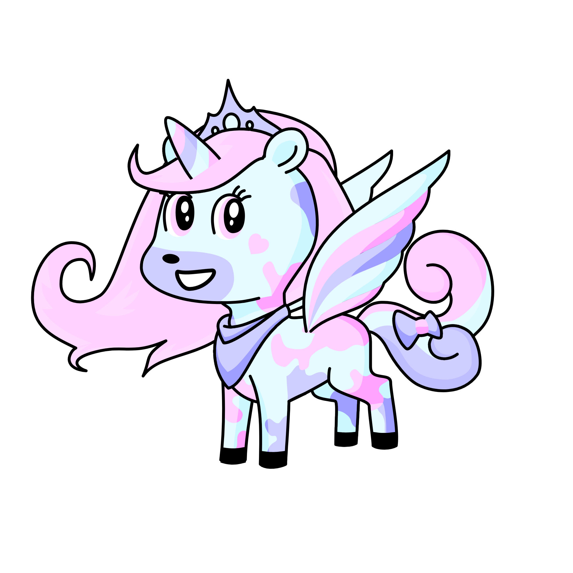 CottonCandy Queen, the unicorn
