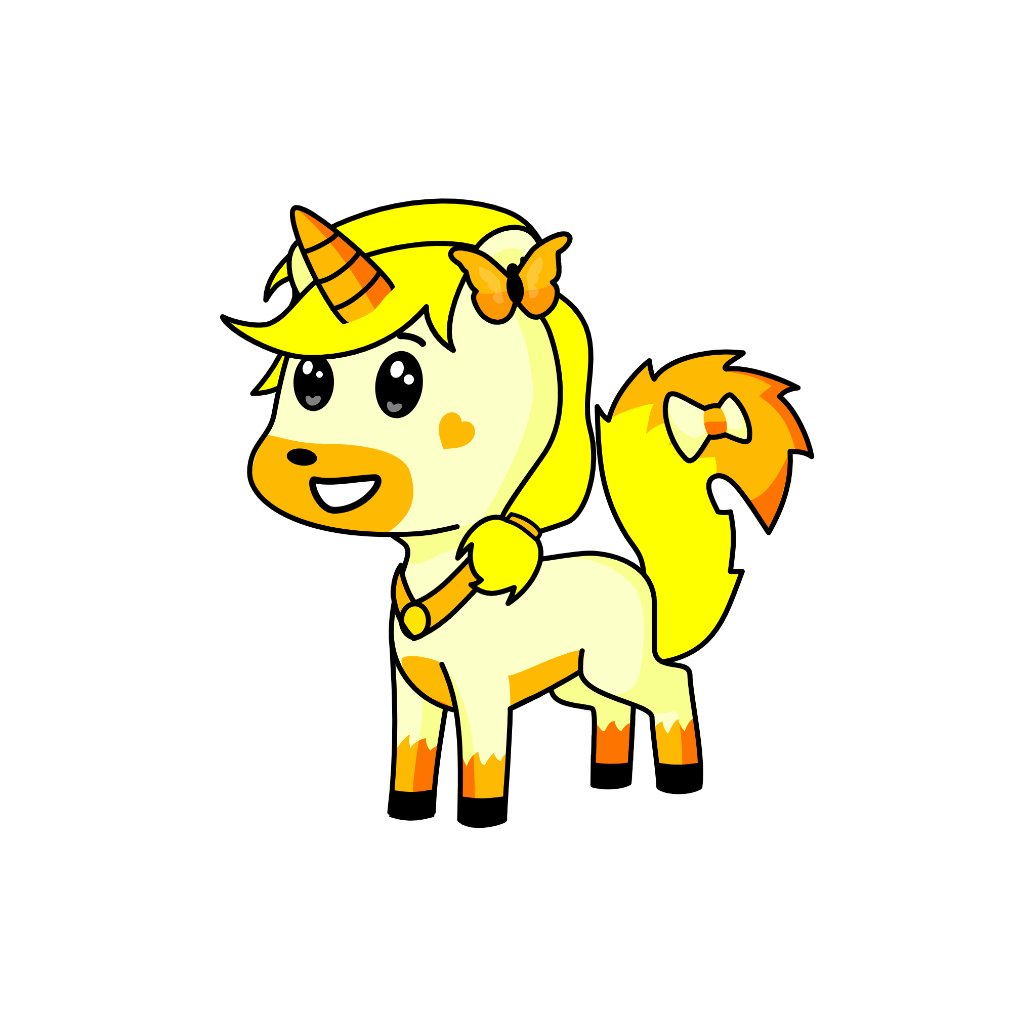 Sunny, the unicorn