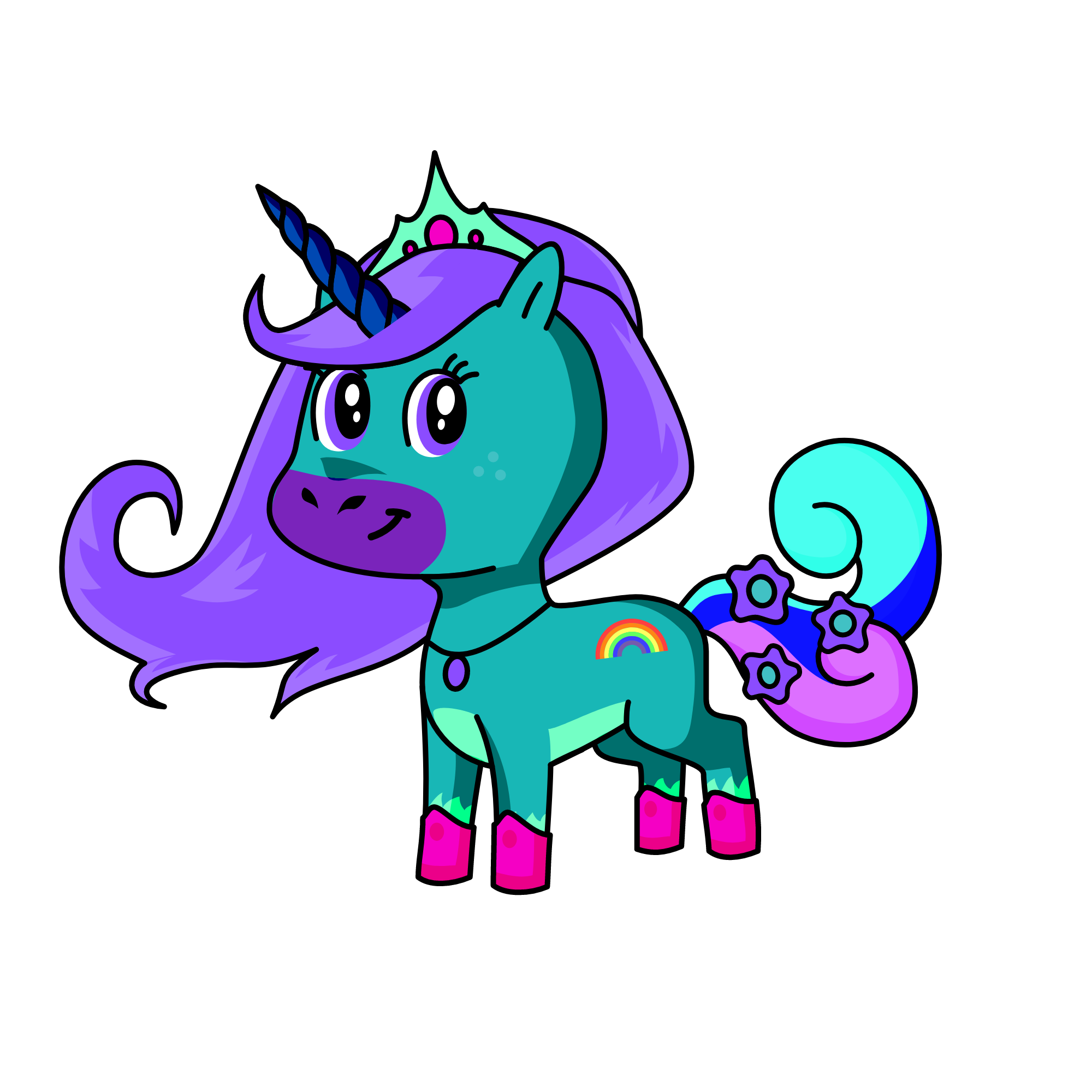 New Princess of Equestria, the unicorn