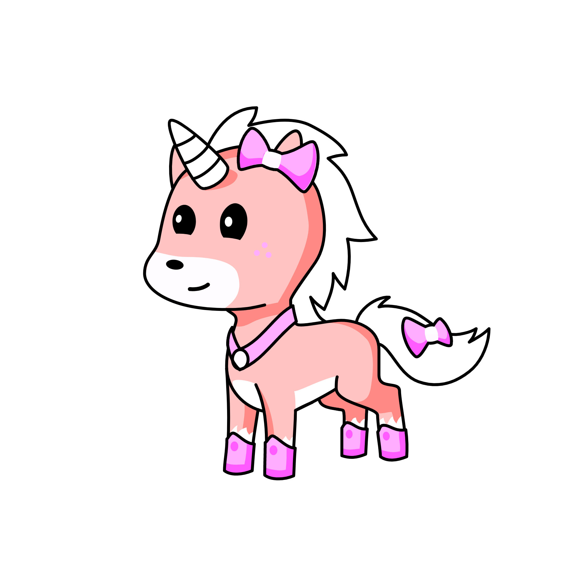 Bubblegum, the unicorn