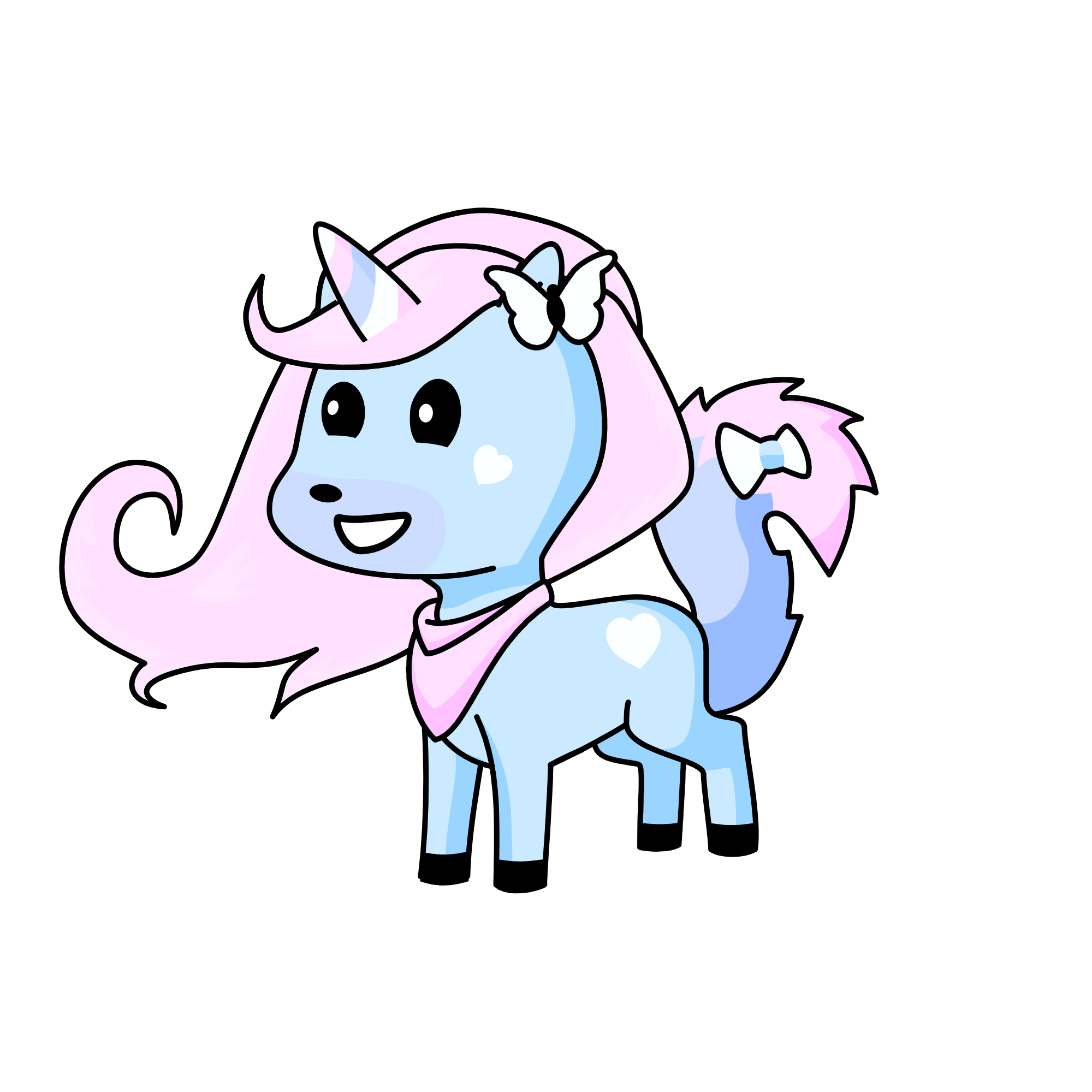 Luna the PastelCorn, the unicorn