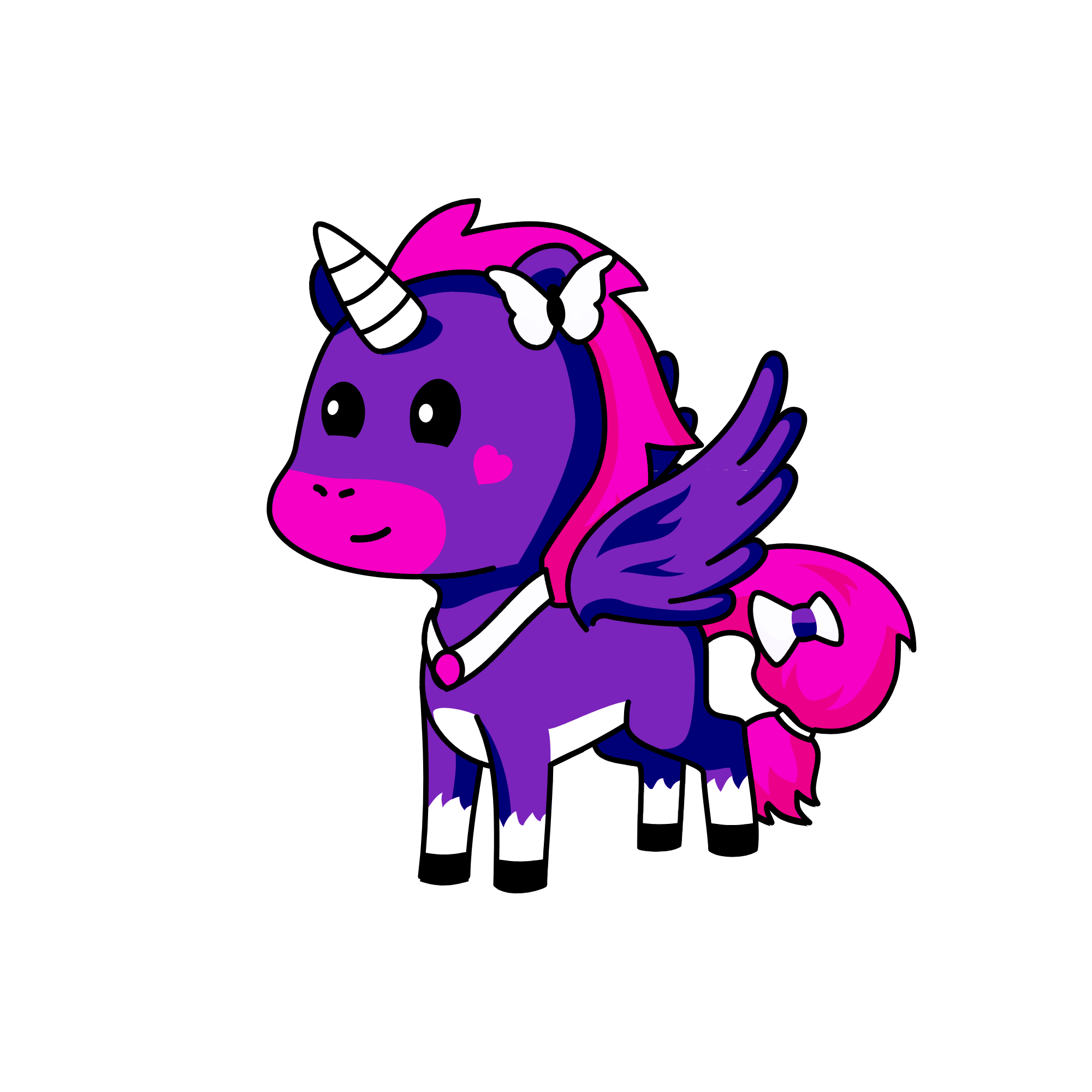 Lacy the Nightcorn, the unicorn