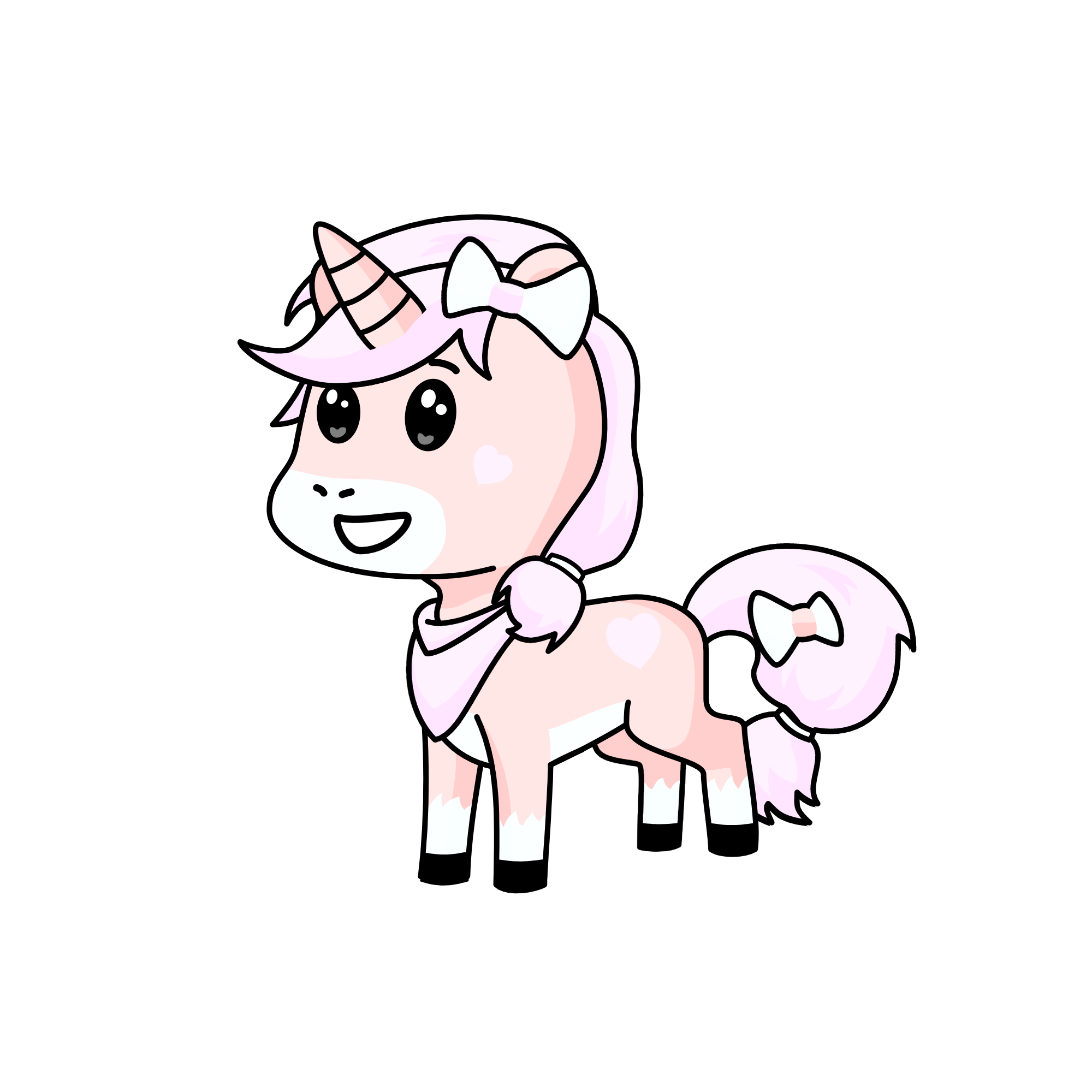 Coral, the unicorn