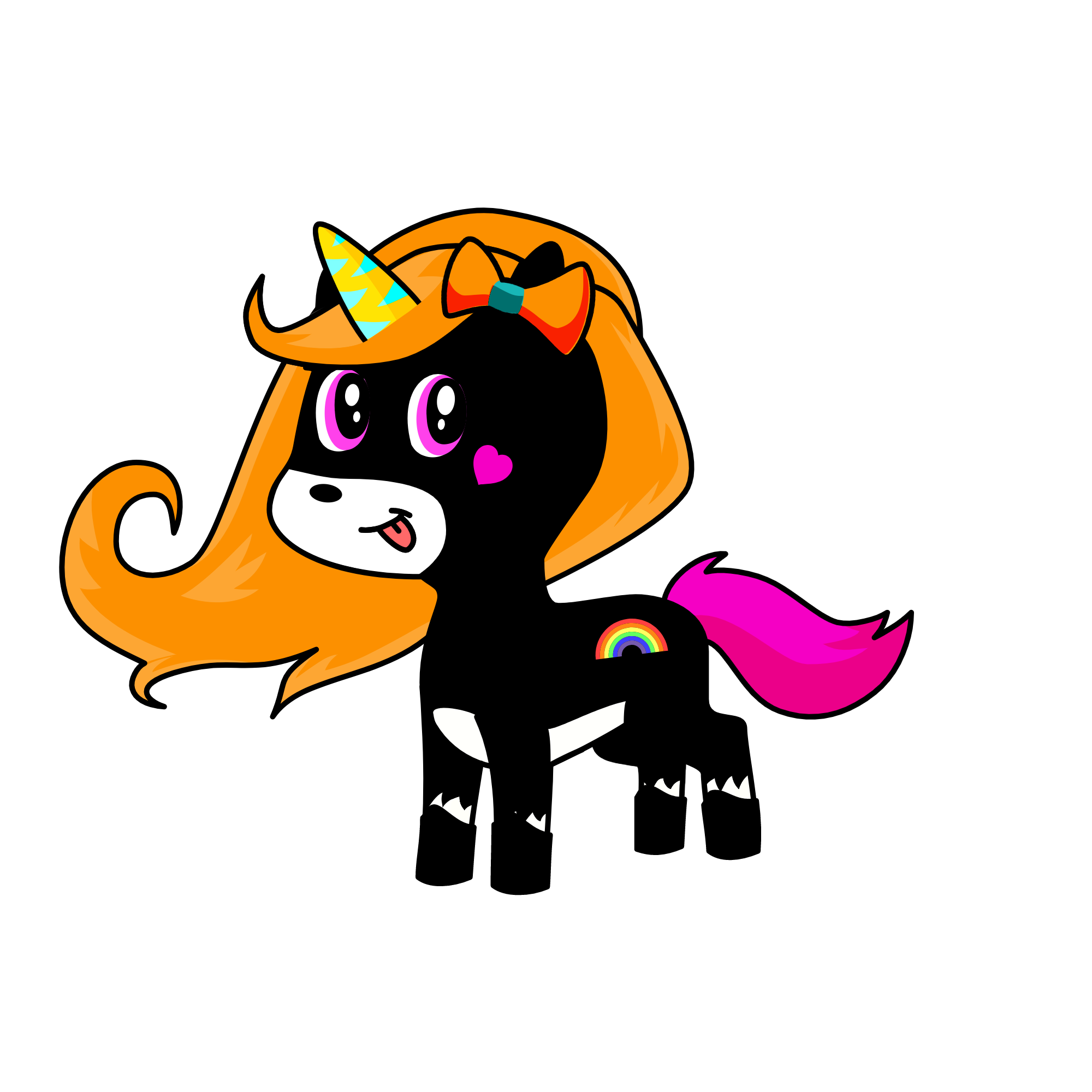 shamrock, the unicorn