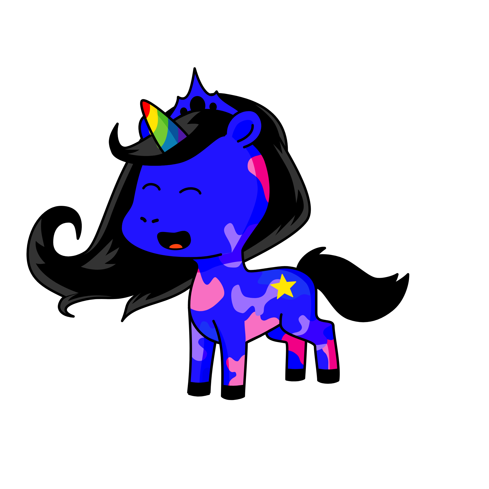 Moonshine, the unicorn