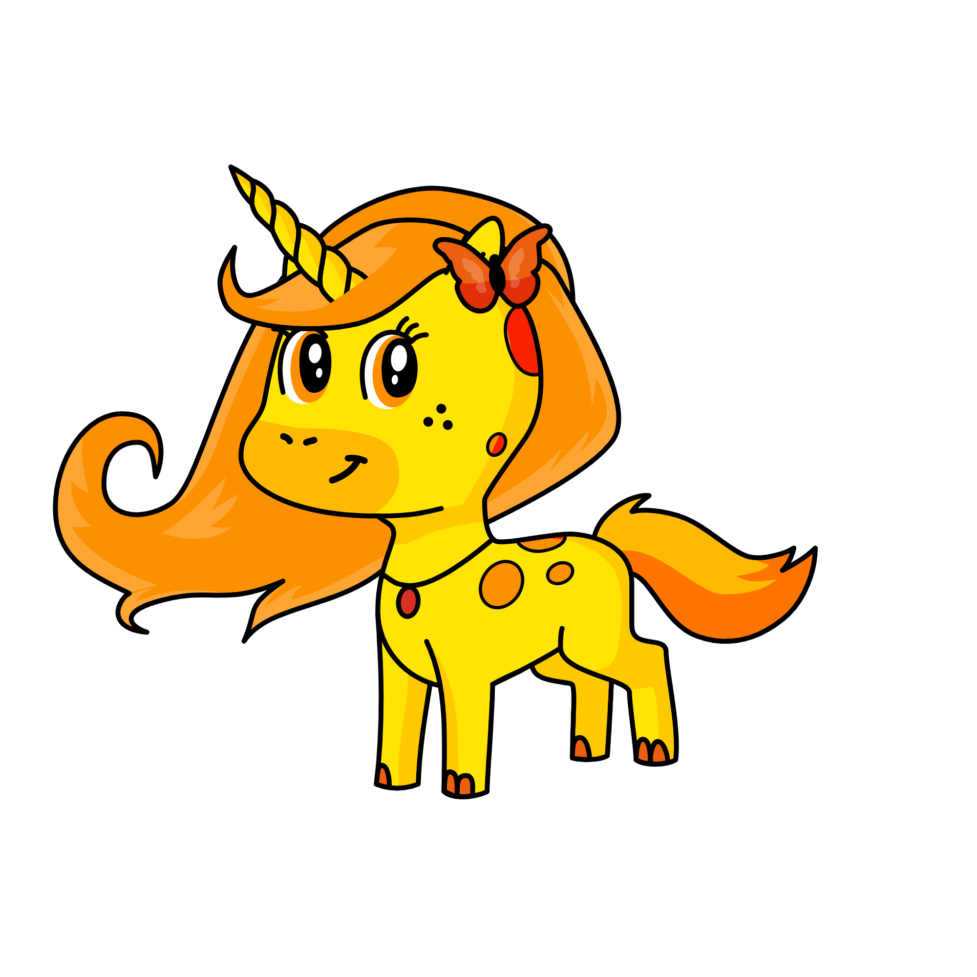 sunshine, the unicorn