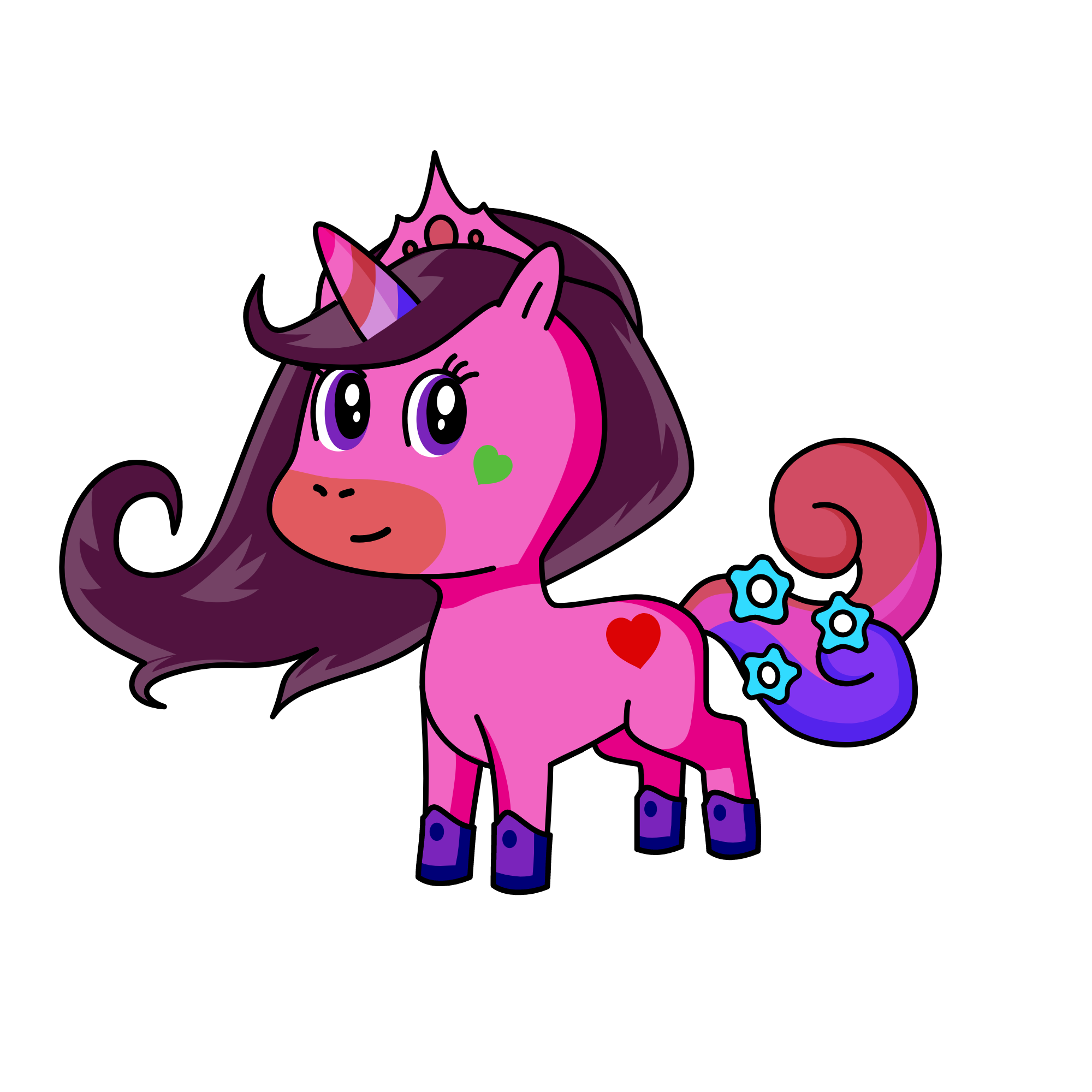 salsa , the unicorn