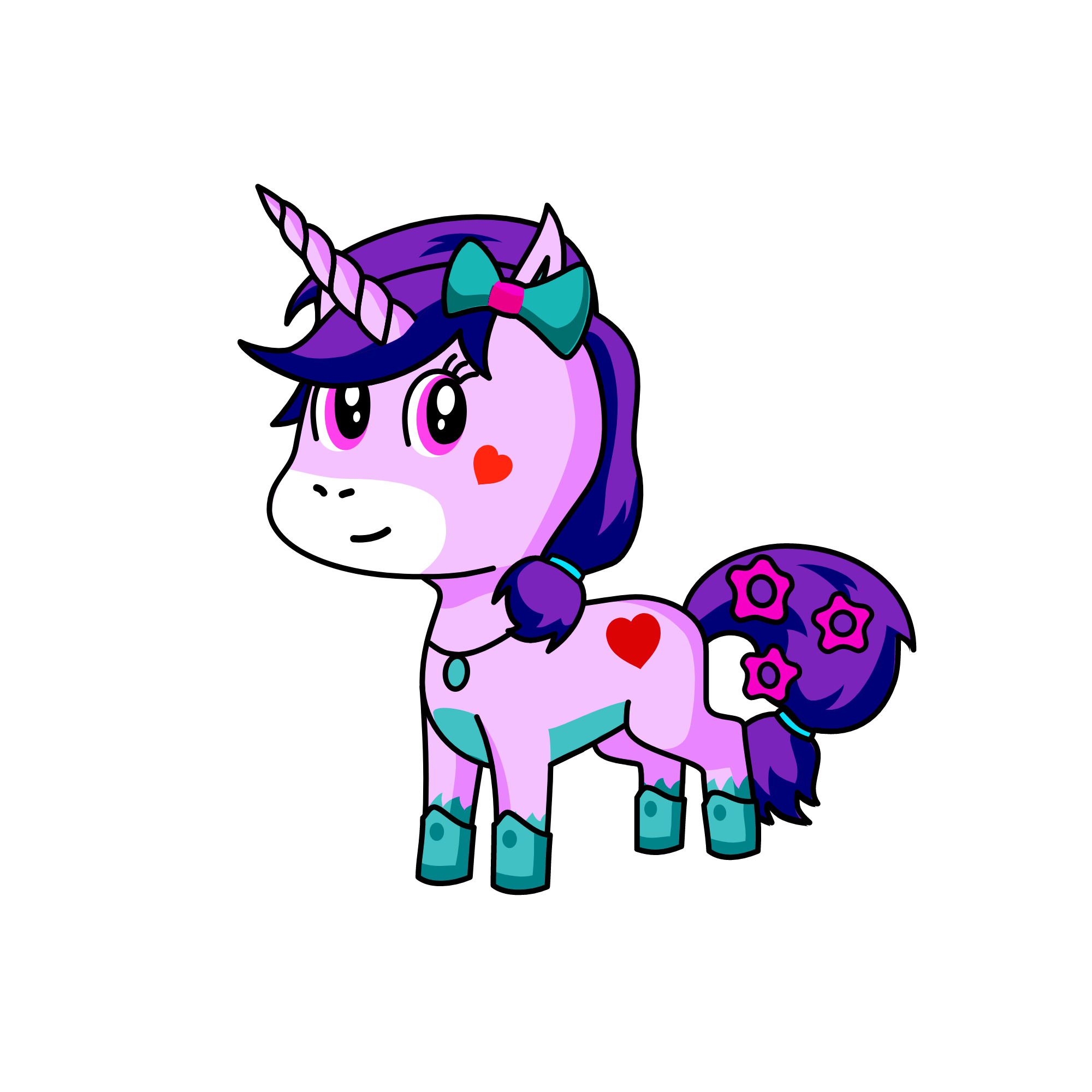 Cotton Candy , the unicorn