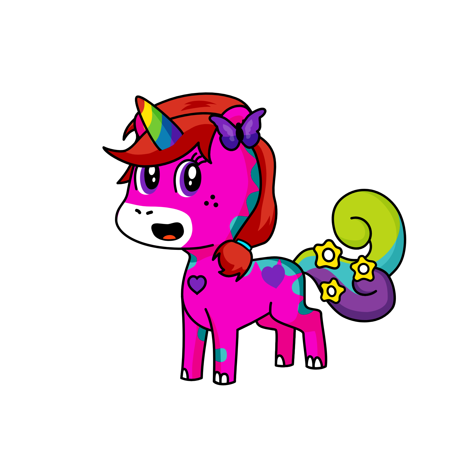 magical unicorn, the unicorn
