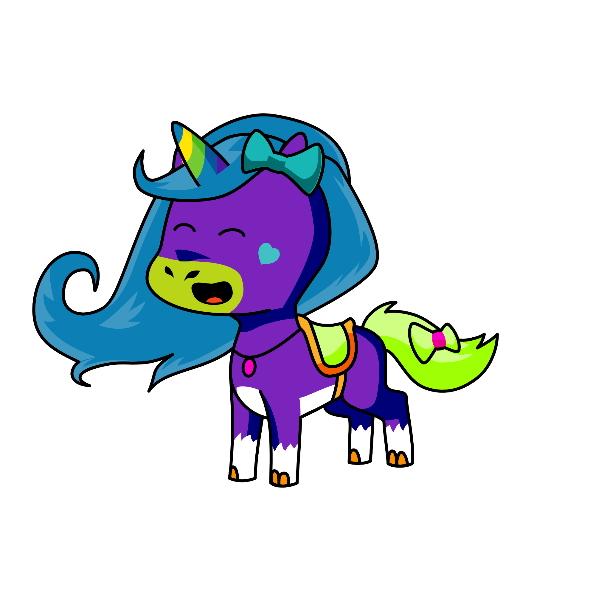 Midnight, the unicorn