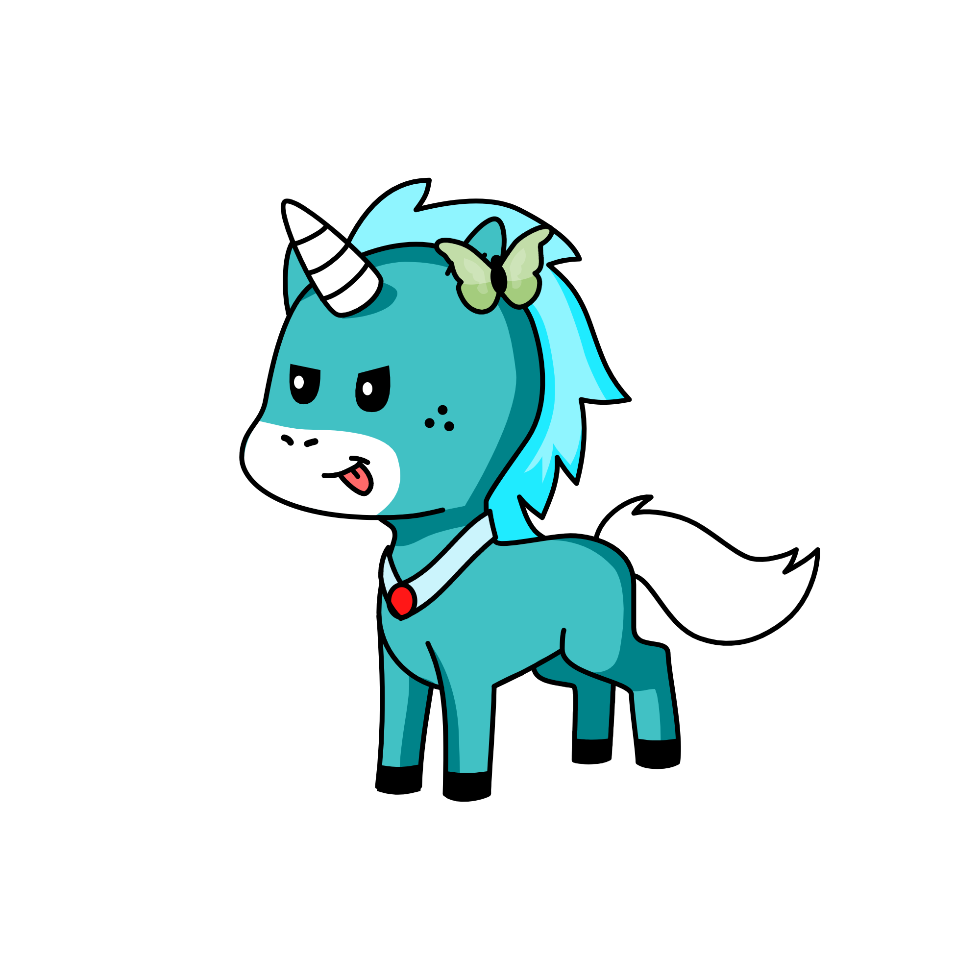 Fight, the unicorn