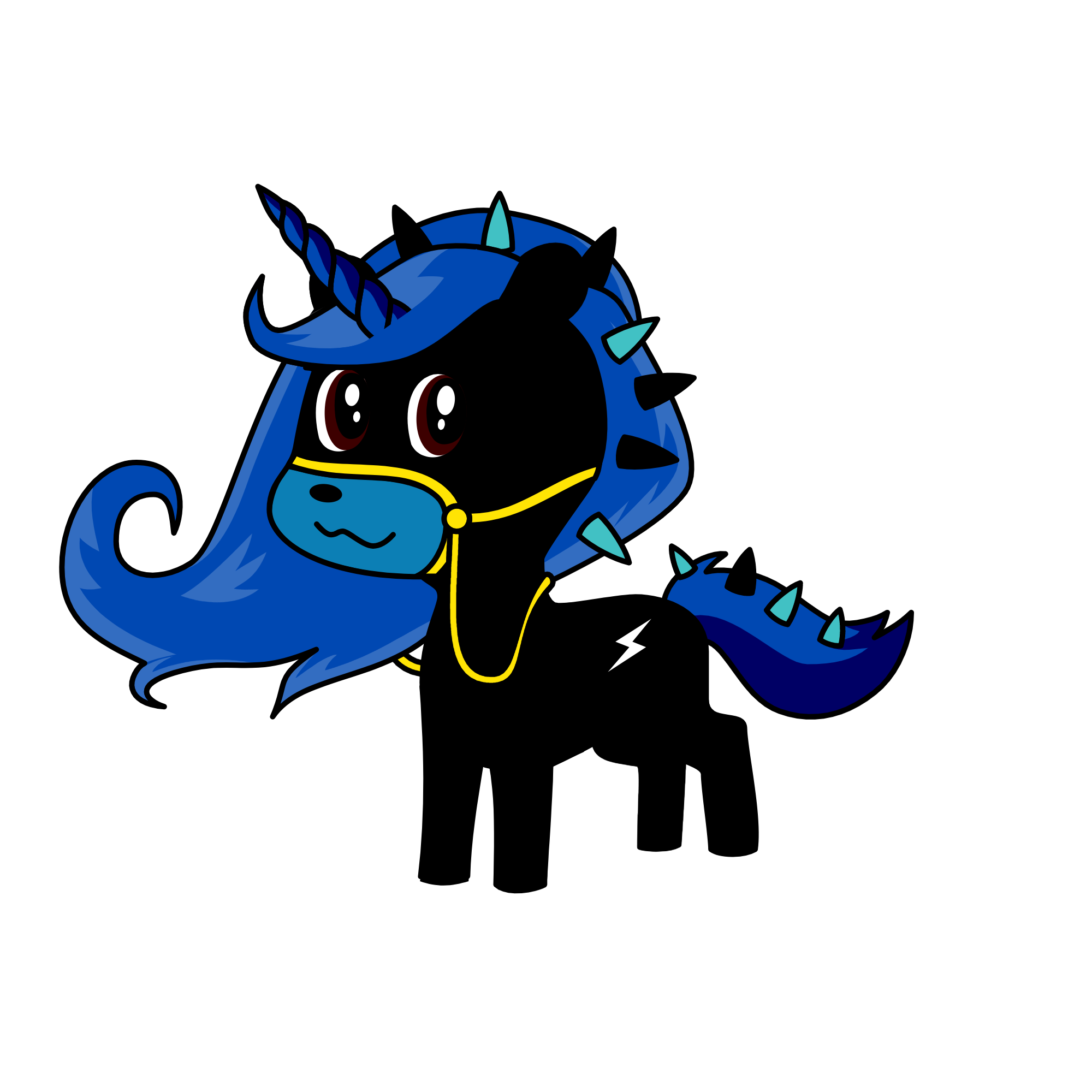 dark, the unicorn