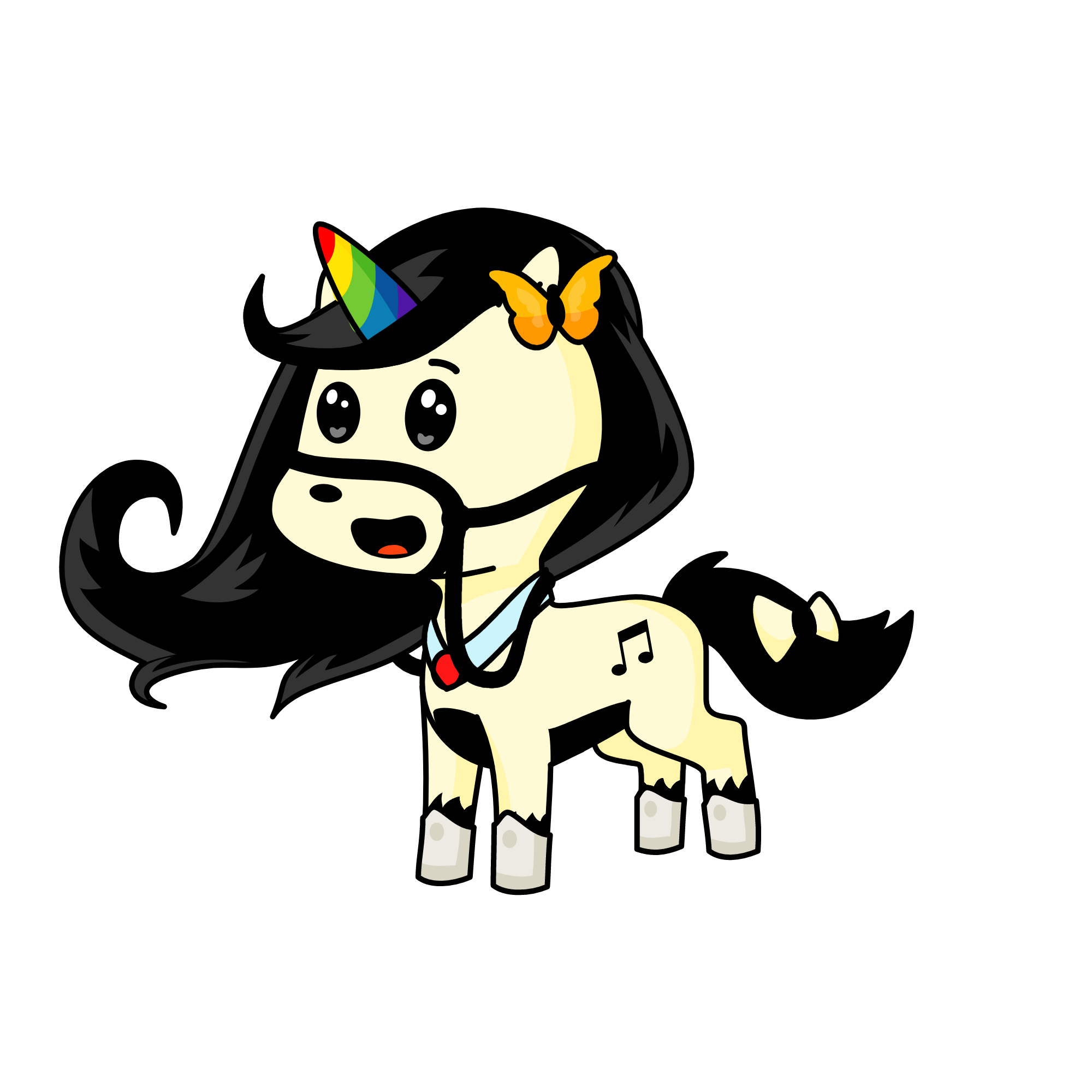 SHOOTING STAR, the unicorn