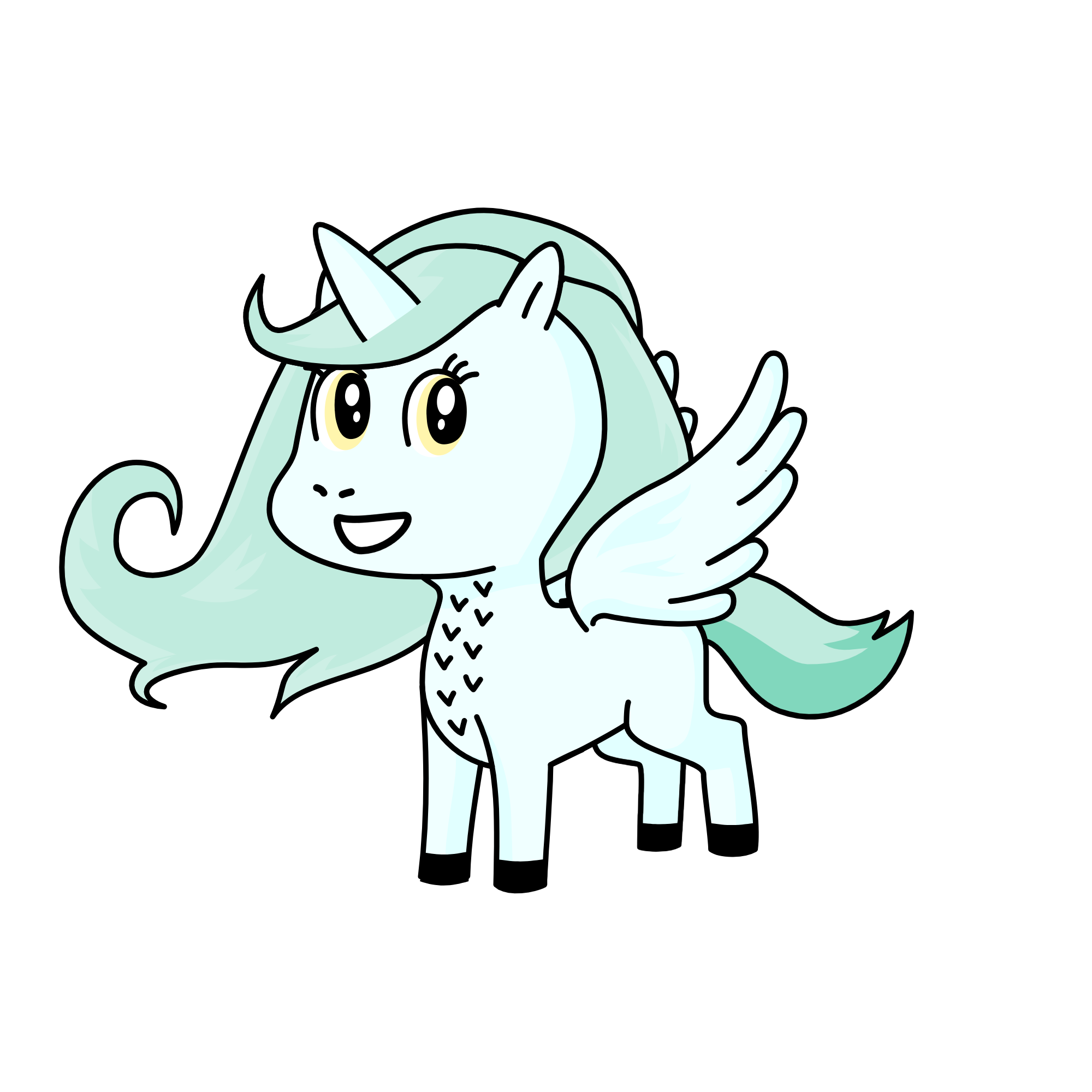Vapor, the unicorn