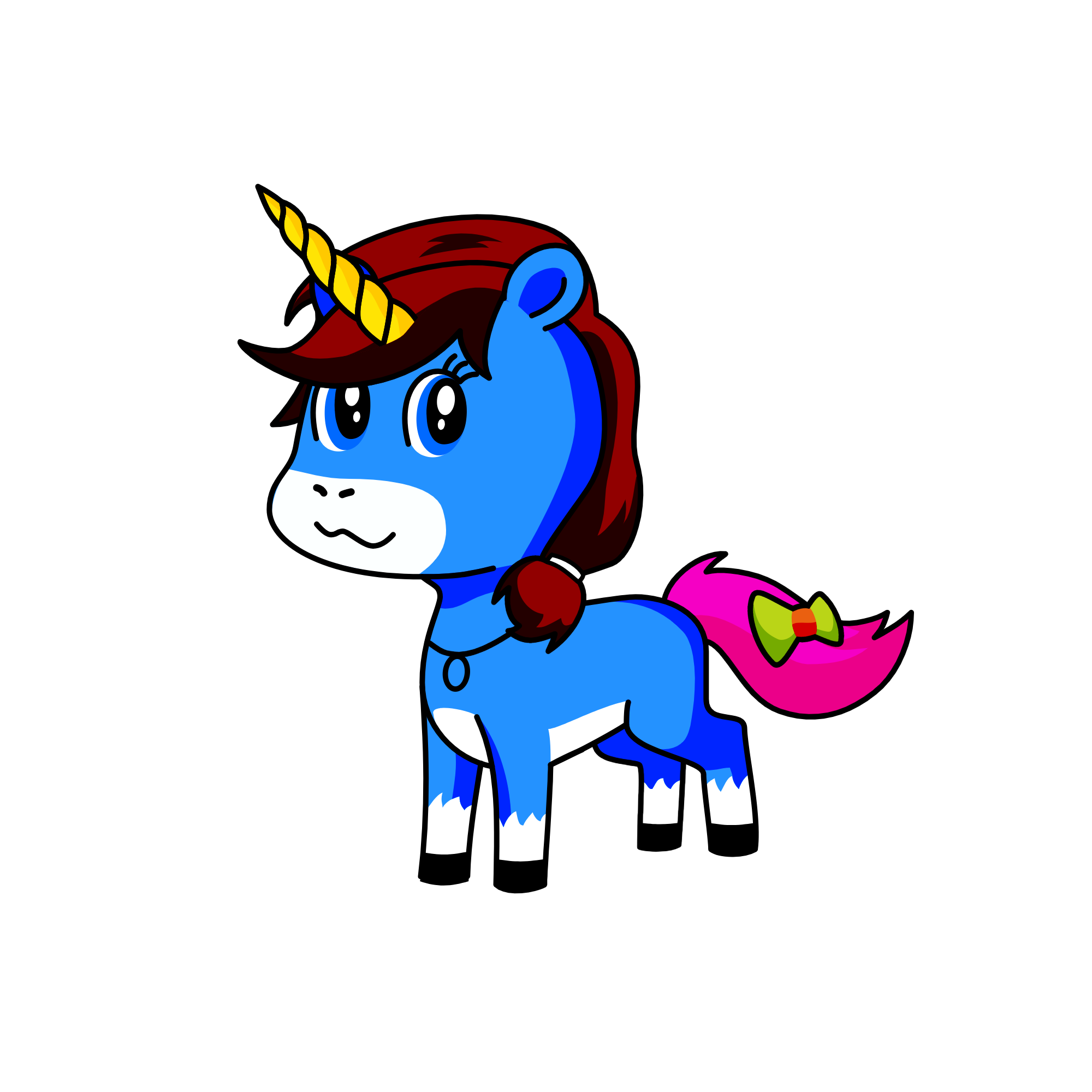 cute Cute, the unicorn