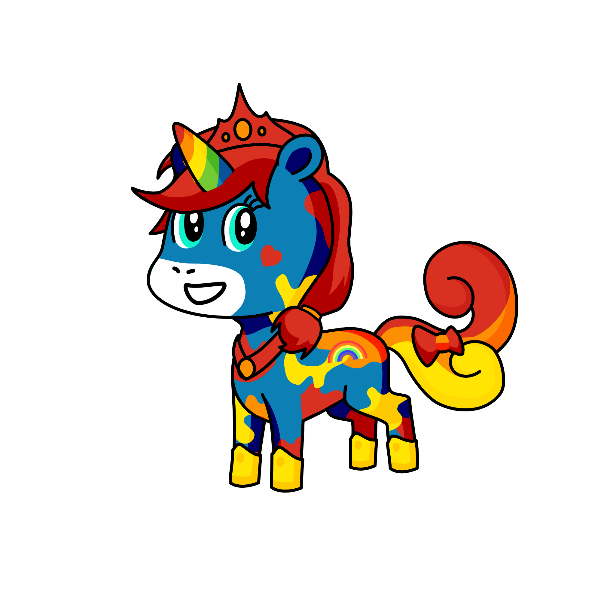 Rain Cotton, the unicorn