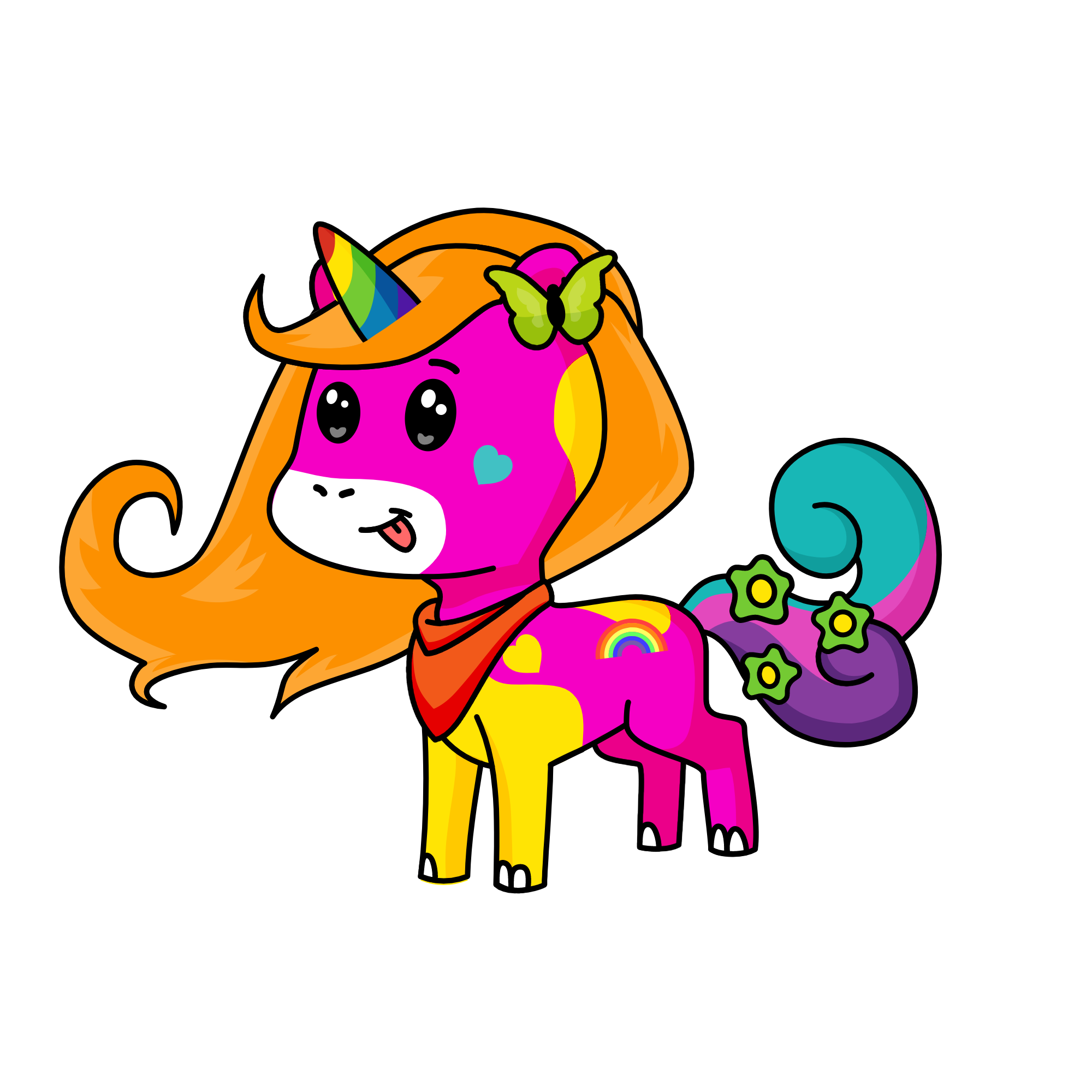 JJ, the unicorn